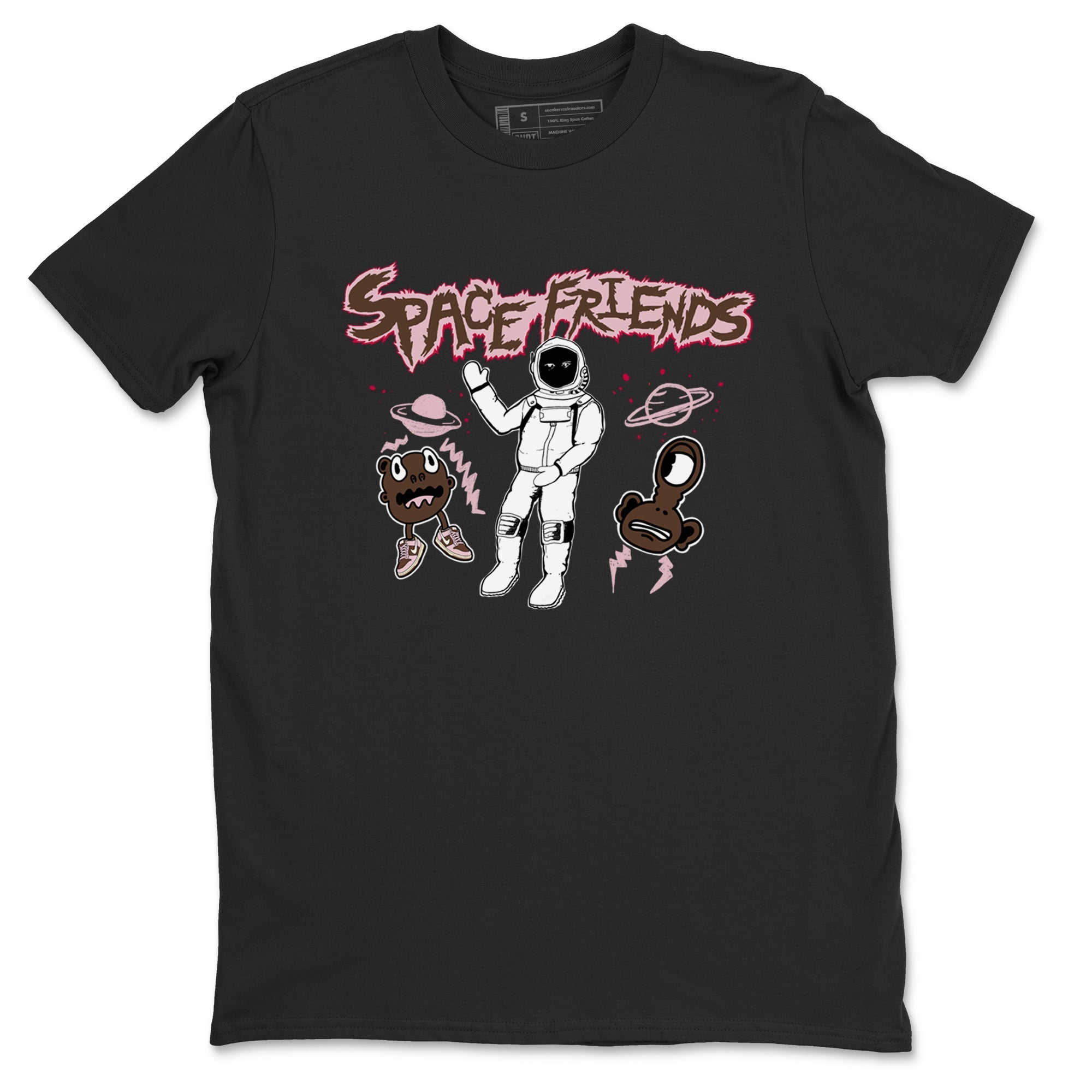 Space Friends snkmatch Tees - Dunk Cacao Wow And Pink Foam