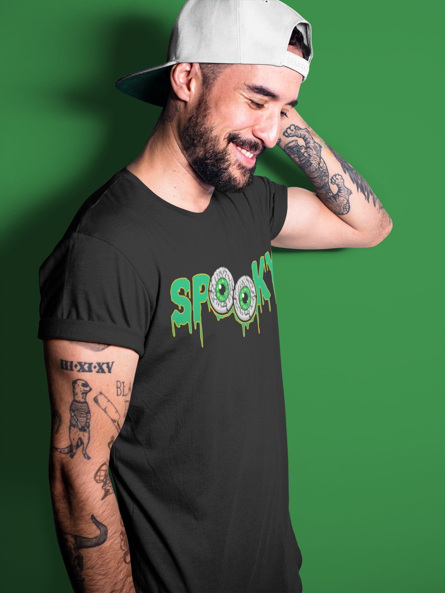 Spooky Unisex Tops - Air Jordan 3 Pine Green