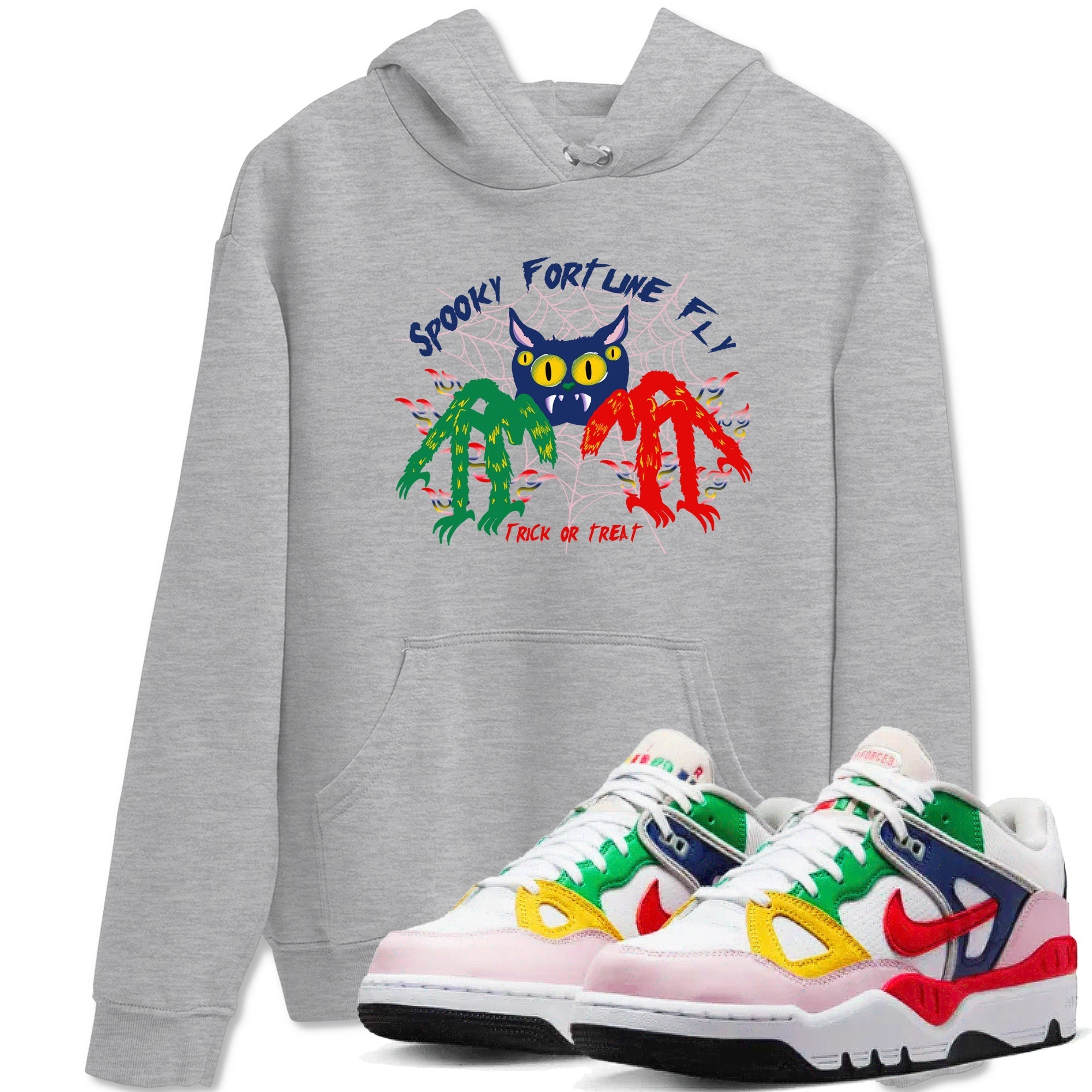 Spooky Fortune Fly snkmatch Tees - Air Force 3 Blue Void and Tour Yellow