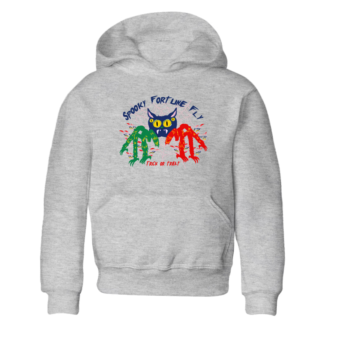 Spooky Fortune Fly snkmatch Tees Kids - Air Force 3 Blue Void and Tour Yellow