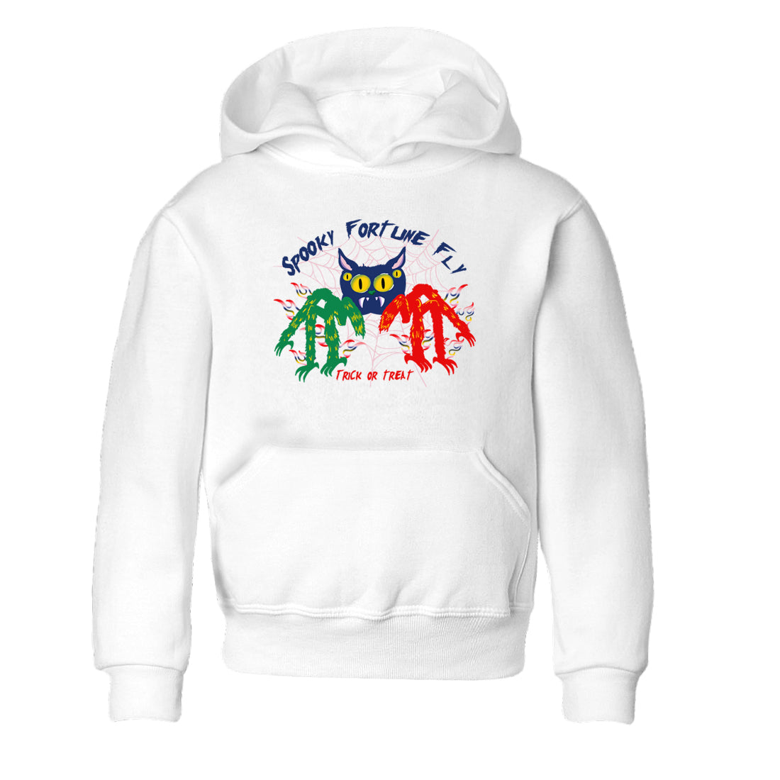 Spooky Fortune Fly snkmatch Tees Kids - Air Force 3 Blue Void and Tour Yellow