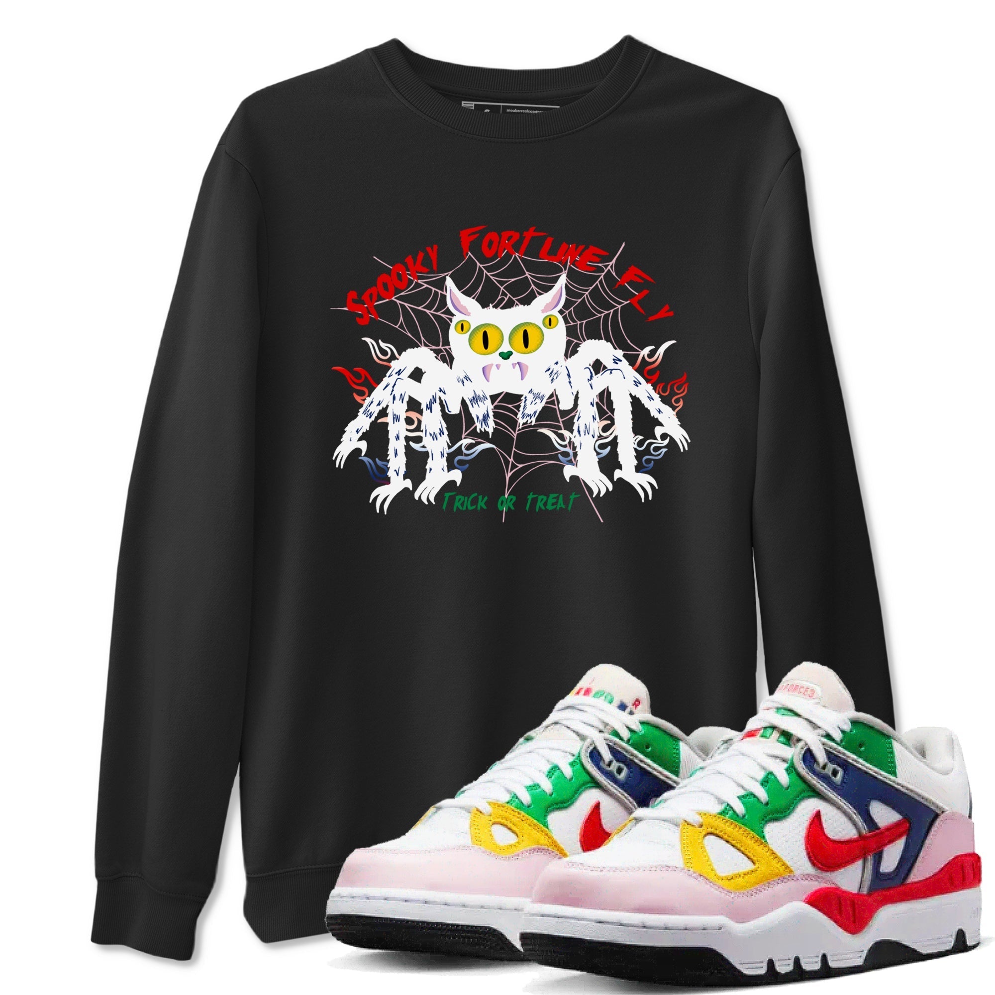Spooky Fortune Fly snkmatch Tees - Air Force 3 Blue Void and Tour Yellow