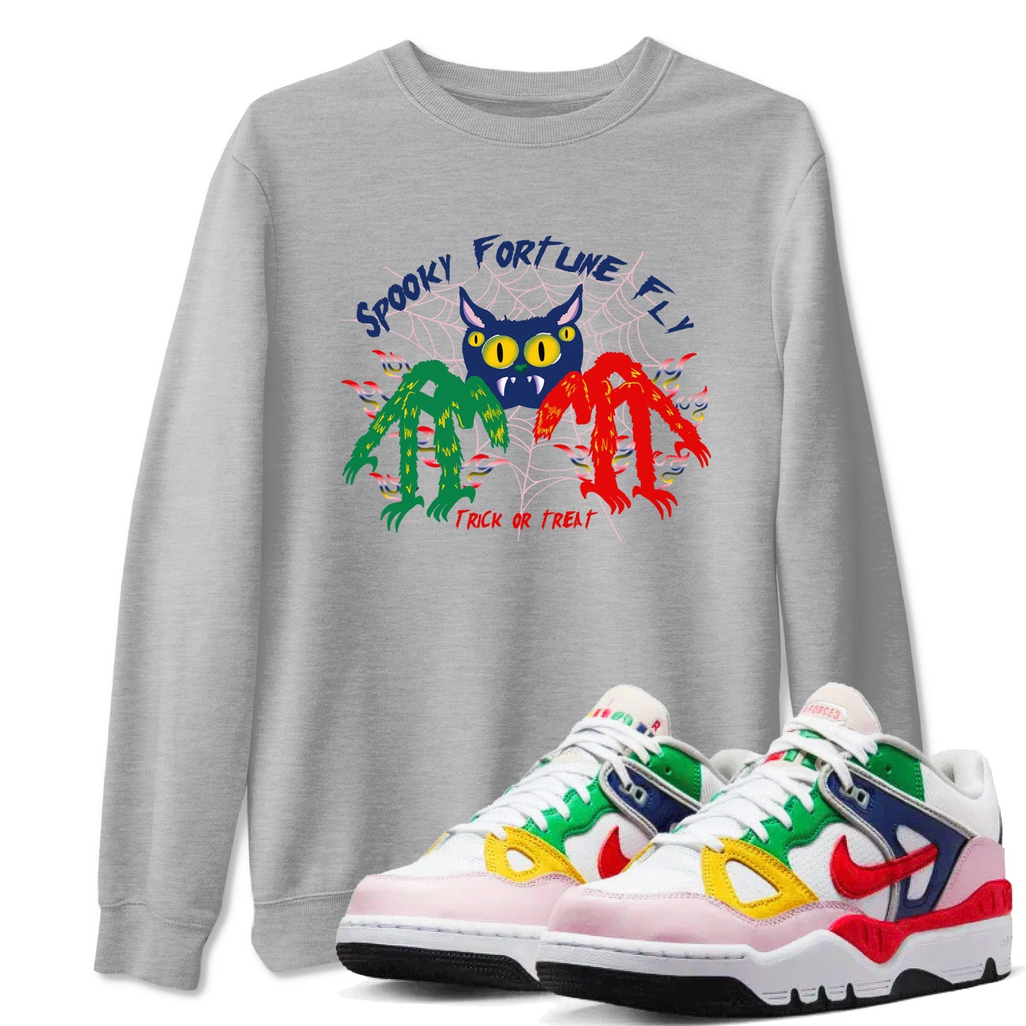 Spooky Fortune Fly snkmatch Tees - Air Force 3 Blue Void and Tour Yellow