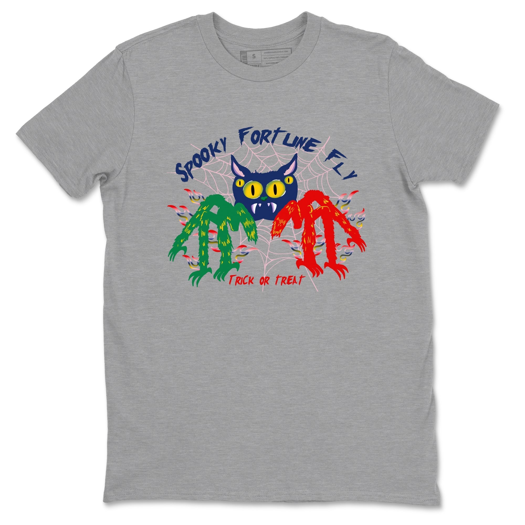 Spooky Fortune Fly snkmatch Tees - Air Force 3 Blue Void and Tour Yellow