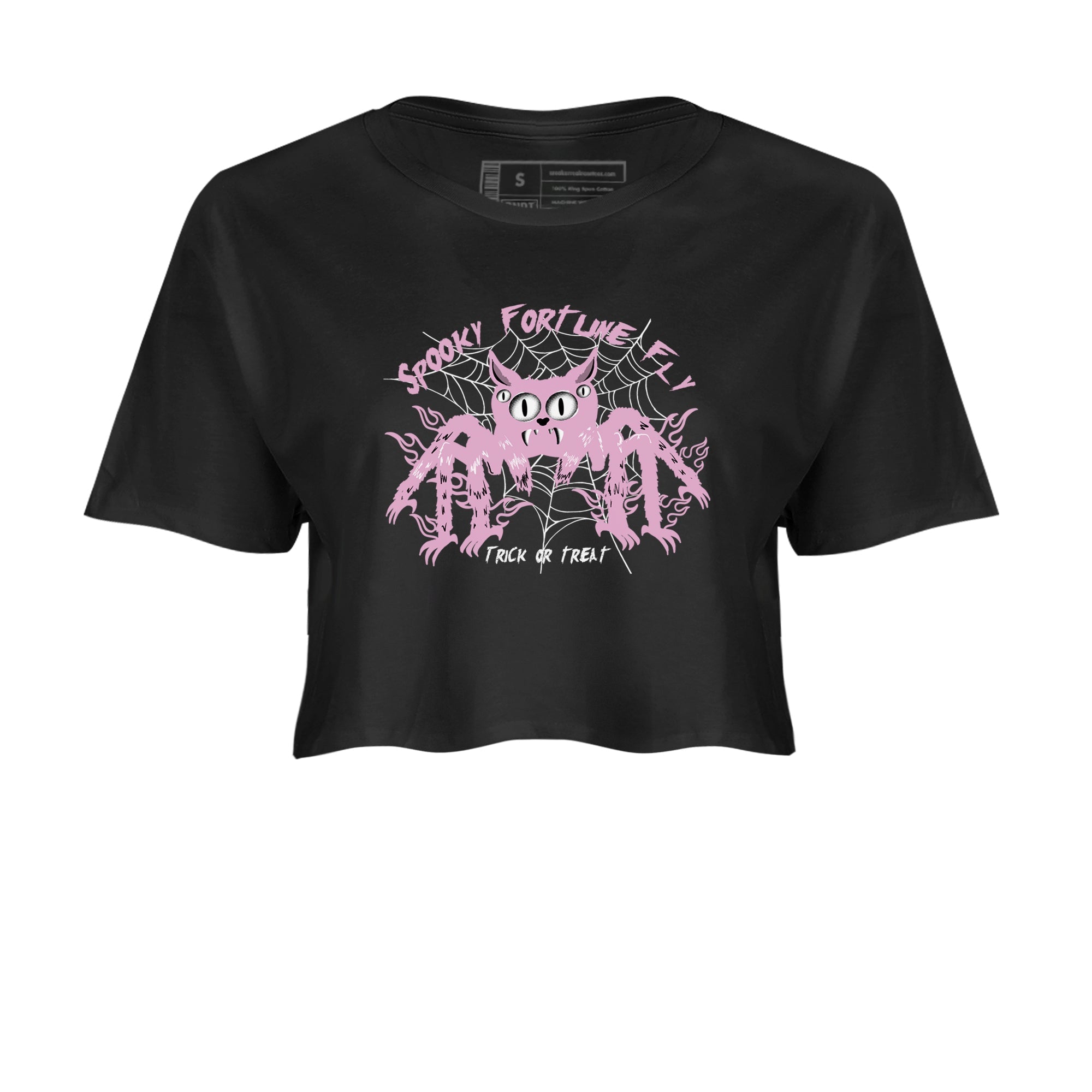 Spooky Fortune Fly snkmatch Women's Top - Air Jordan 4 Orchid