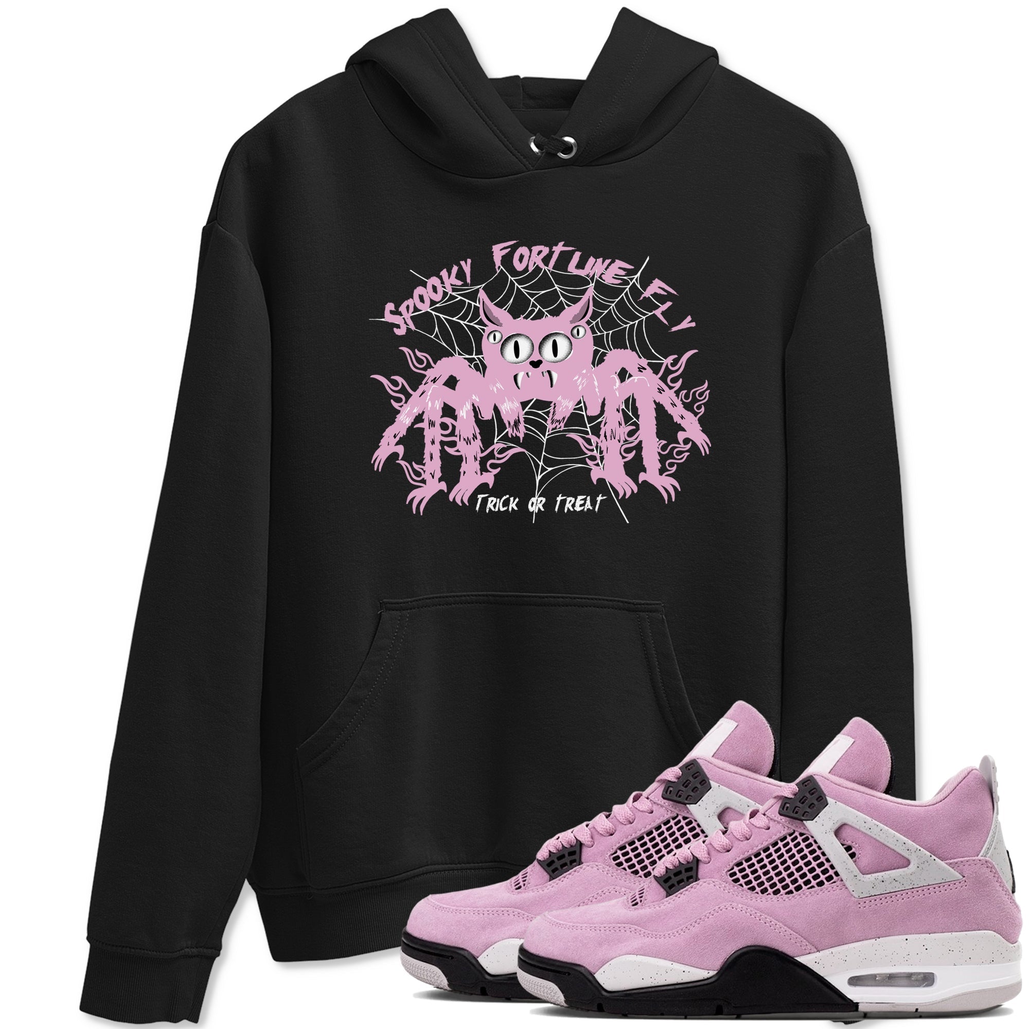 Spooky Fortune Fly snkmatch Tees - Air Jordan 4 Orchid