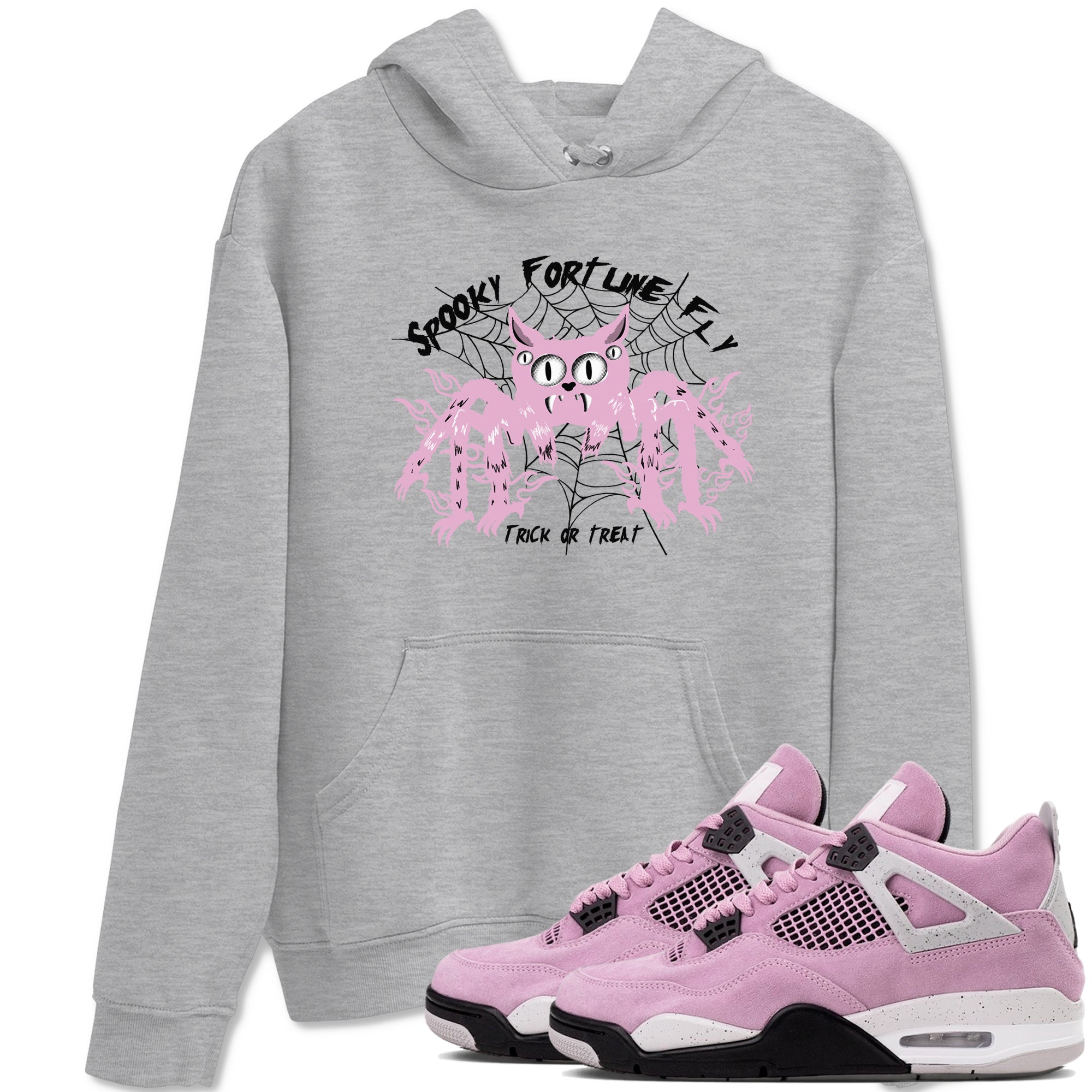 Spooky Fortune Fly snkmatch Tees - Air Jordan 4 Orchid