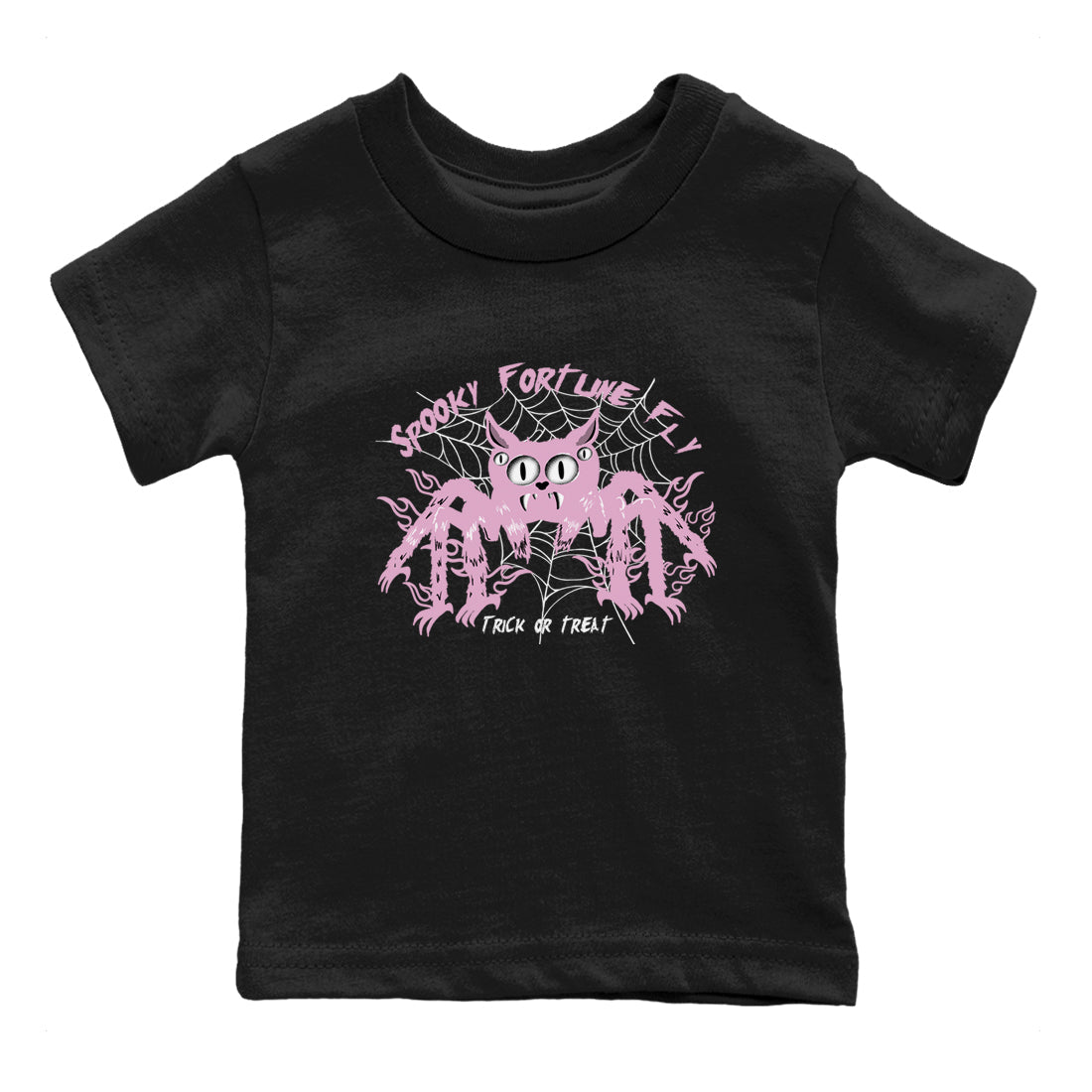 Spooky Fortune Fly snkmatch Tees Kids - Air Jordan 4 Orchid