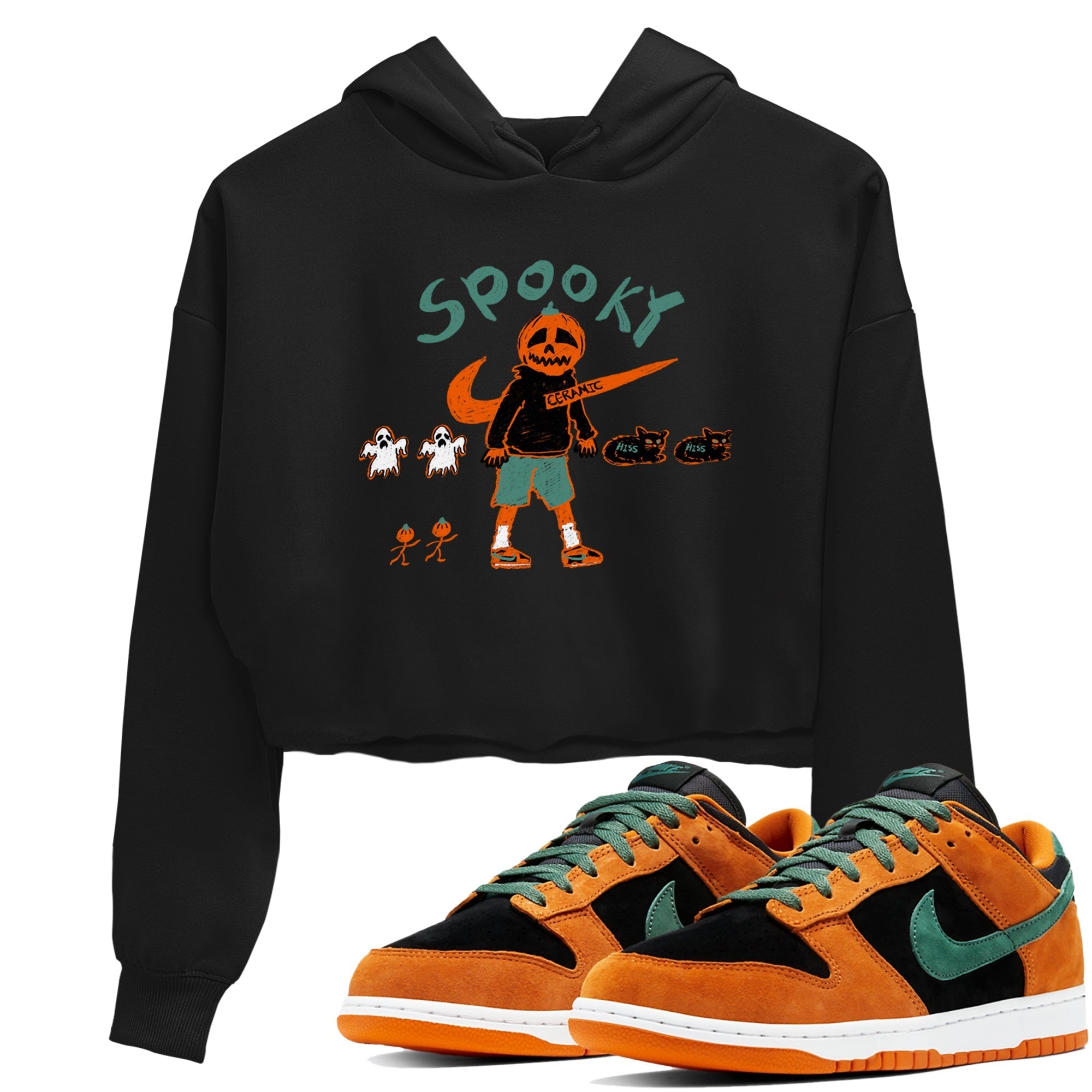 Spooky Pumpkin snkmatch Women's Top - Dunk Ceramic