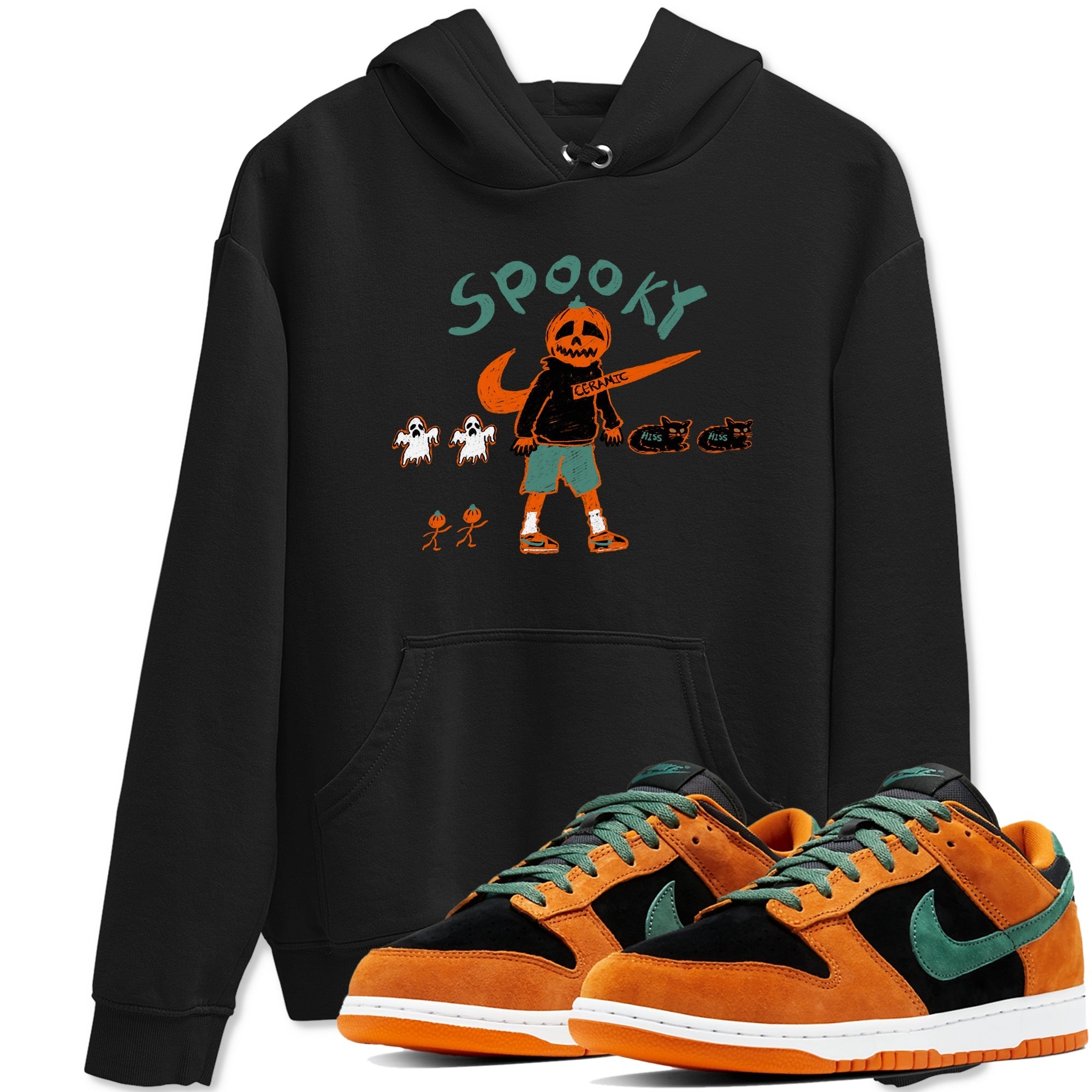 Spooky Pumpkin snkmatch Tees - Dunk Ceramic