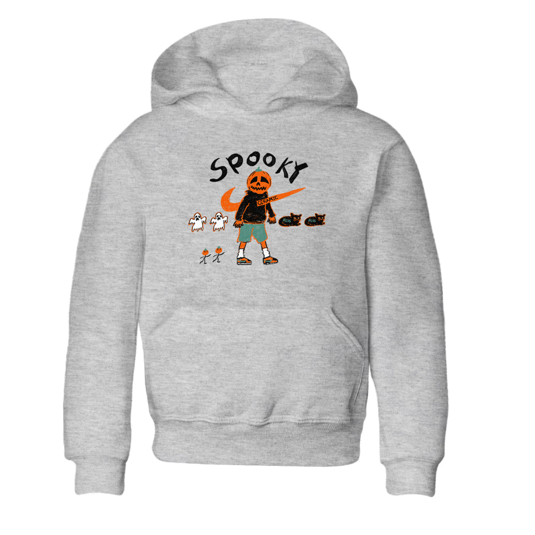 Spooky Pumpkin snkmatch Tees Kids - Dunk Ceramic