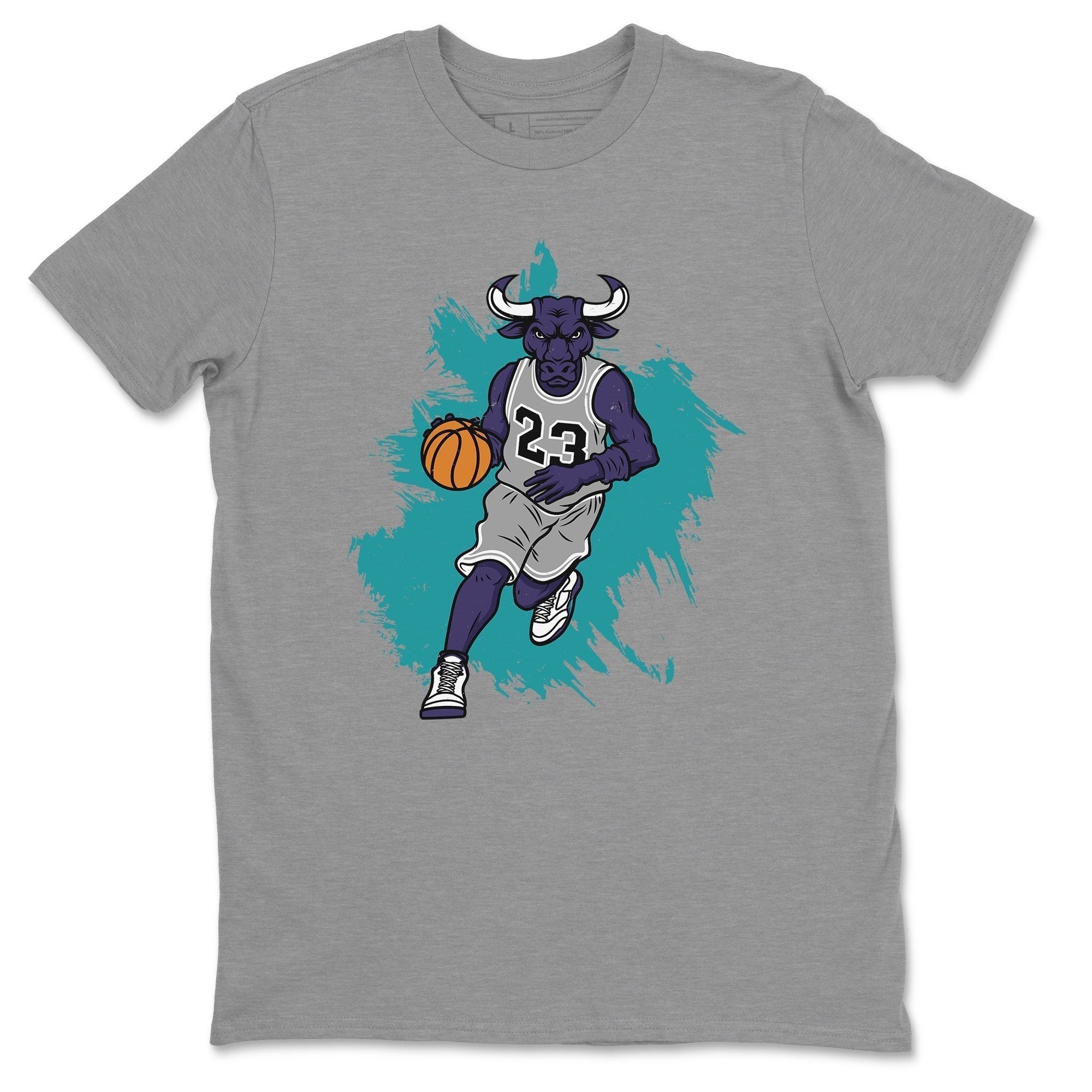 Bull Figure Unisex Tops - Air Jordan 5 Retro Grape