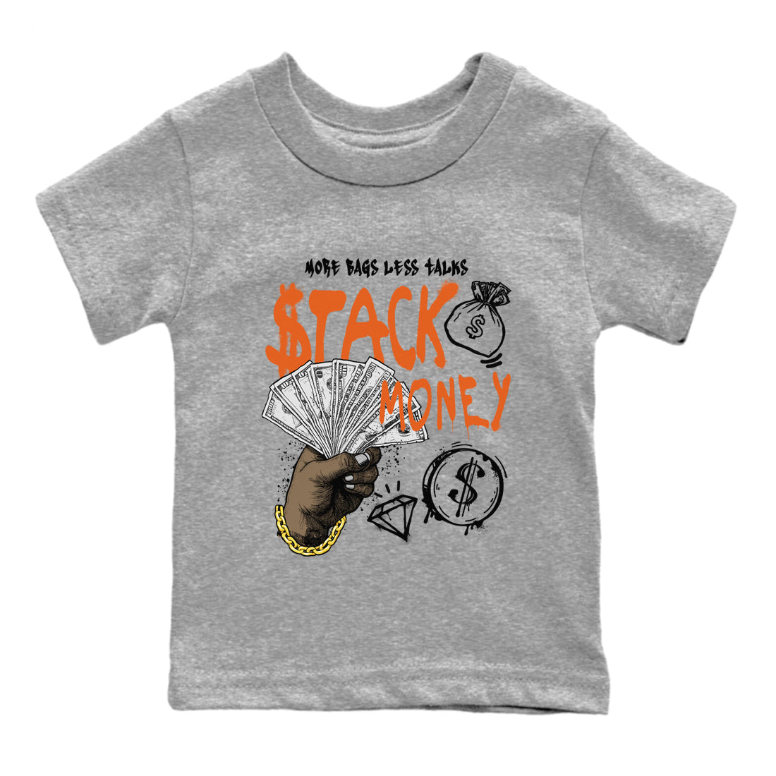 Stack Money snkmatch Tees Kids - Air Jordan 1 Shattered Backboard