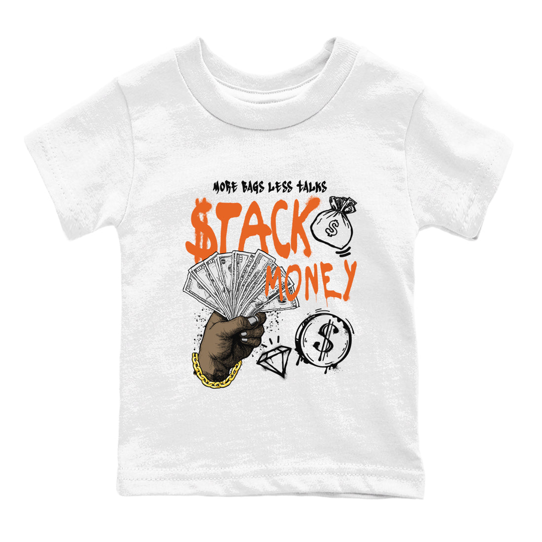 Stack Money snkmatch Tees Kids - Air Jordan 1 Shattered Backboard