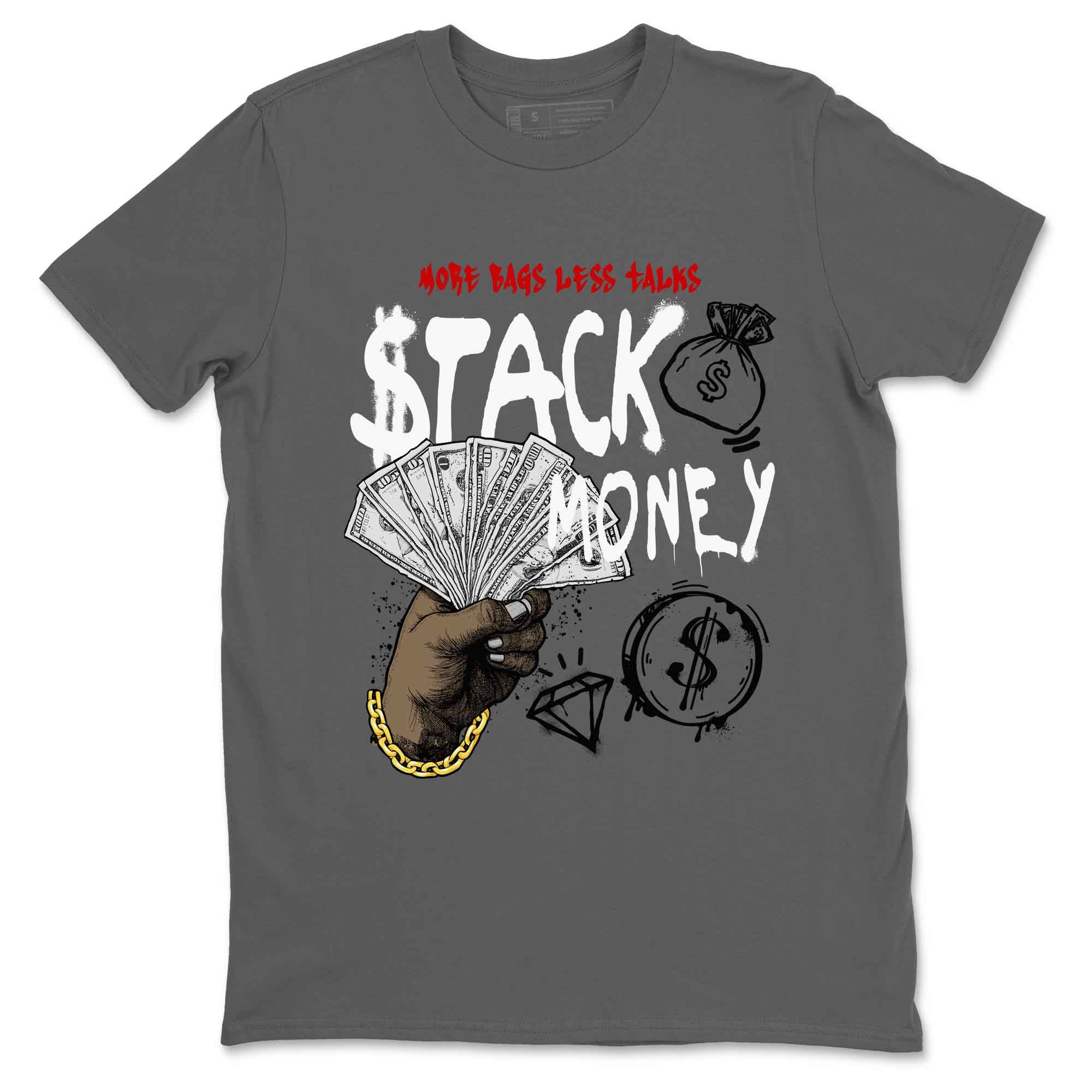 Stack Money snkmatch Tees - Air Jordan 4 White Cement
