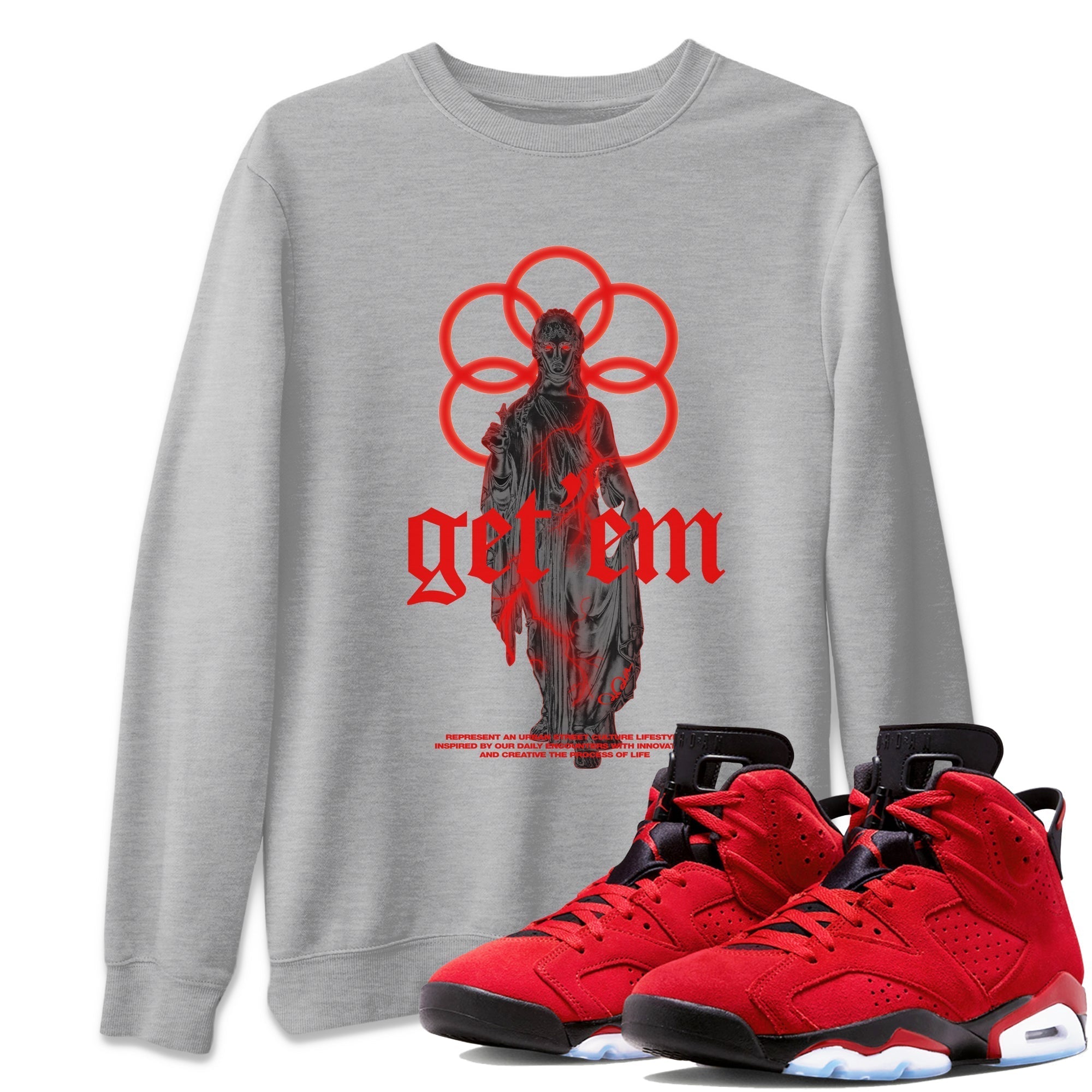 Statue Woman Unisex Tops - Air Jordan 6 Toro Bravo