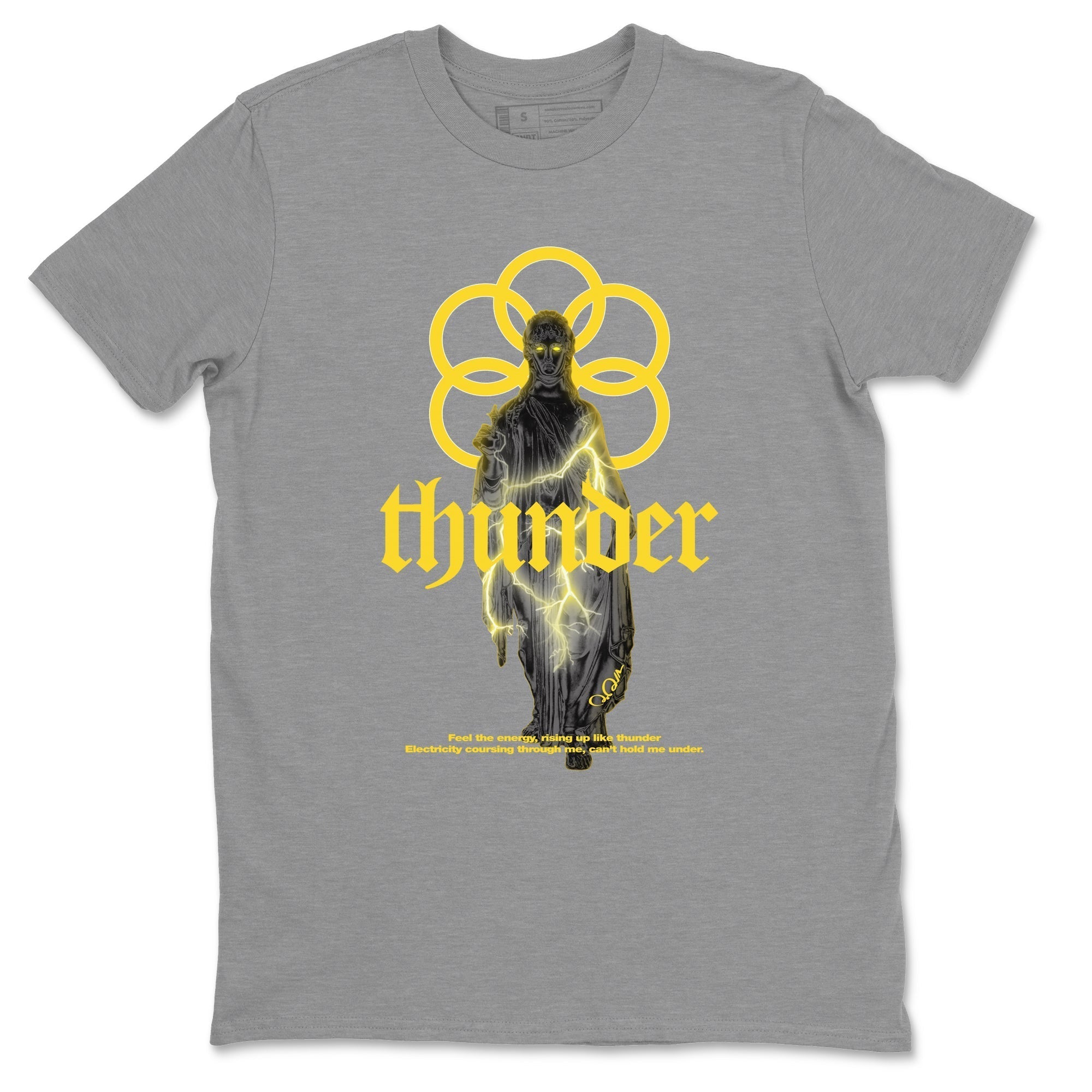 Statue Woman Unisex Tops - Air Jordan 4 Thunder
