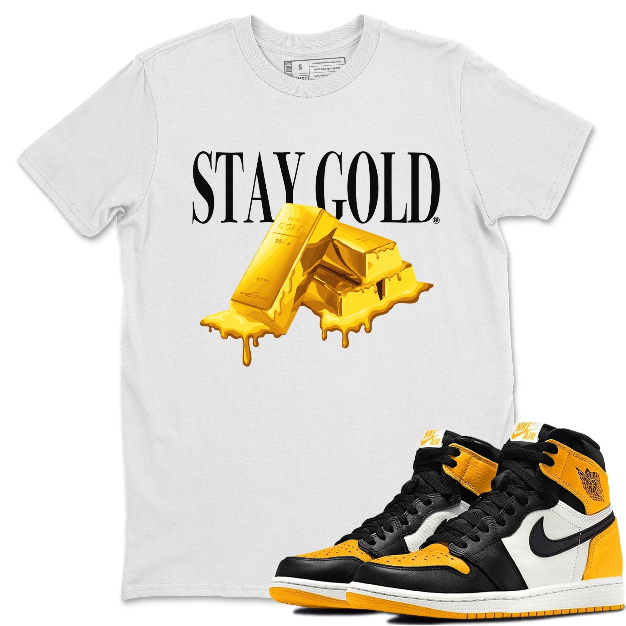 Stay Gold Unisex Tops - Air Jordan 1 Taxi