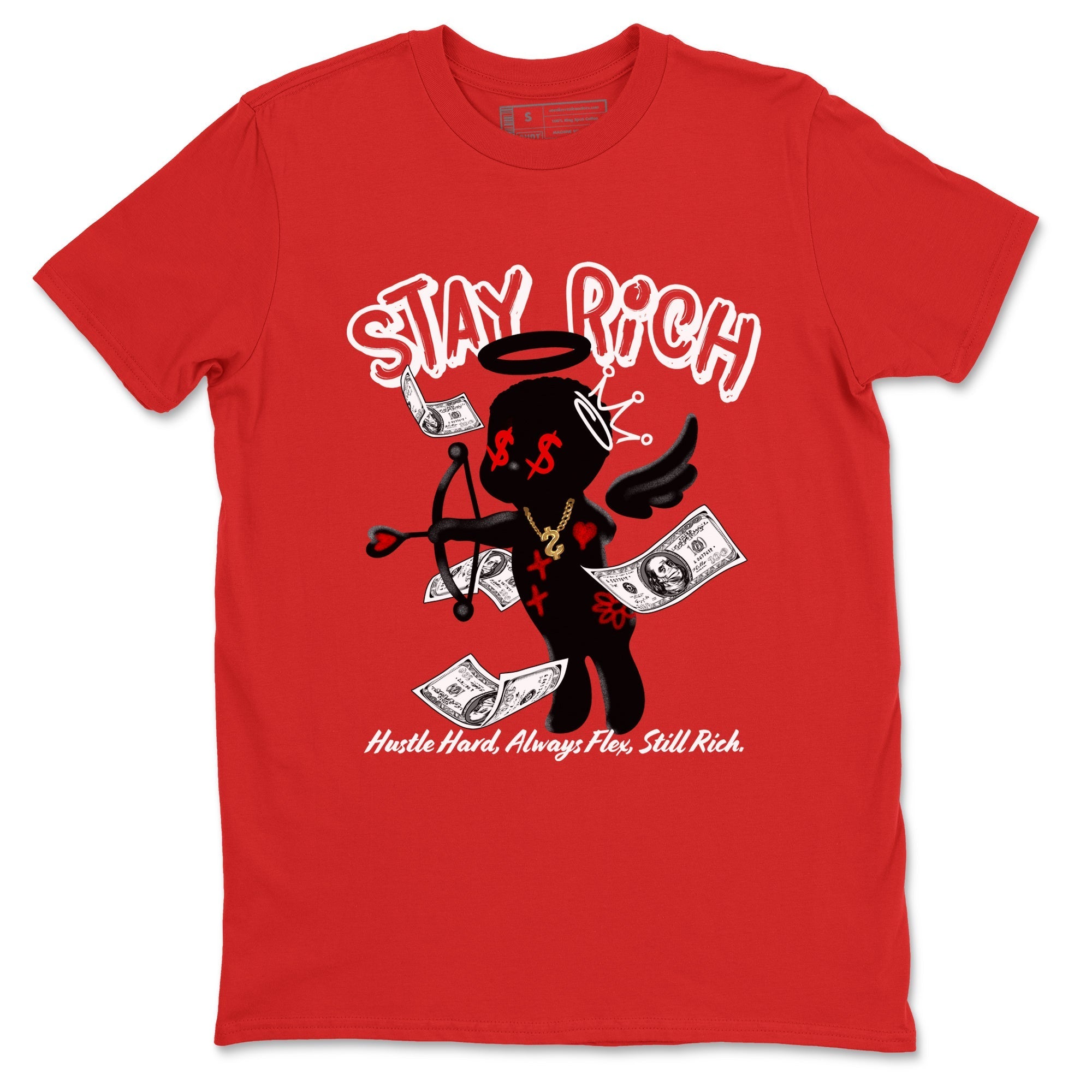 Stay Rich snkmatch Tees - Air Jordan 11 Bred Velvet