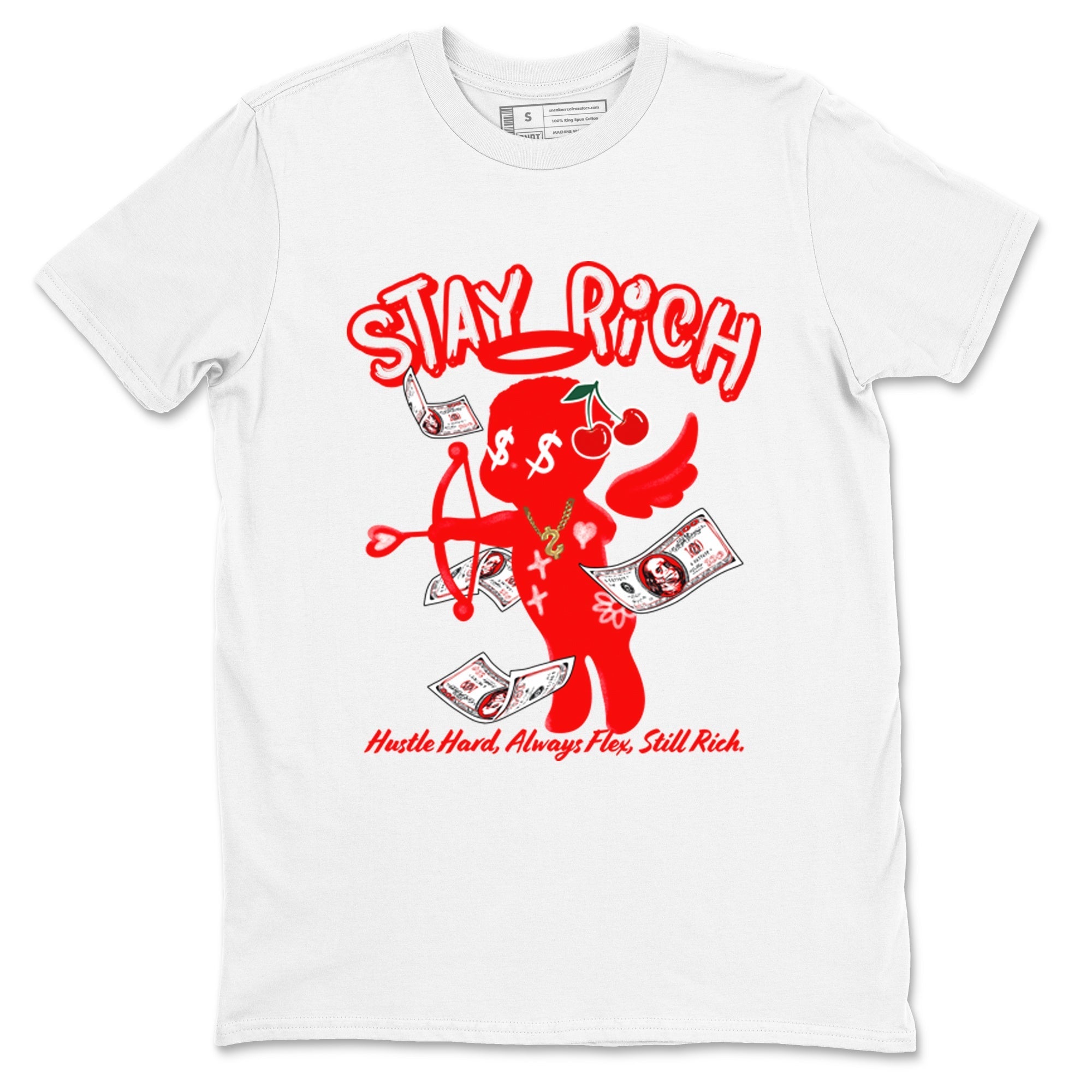 Stay Rich snkmatch Tees - Air Jordan 11 Cherry