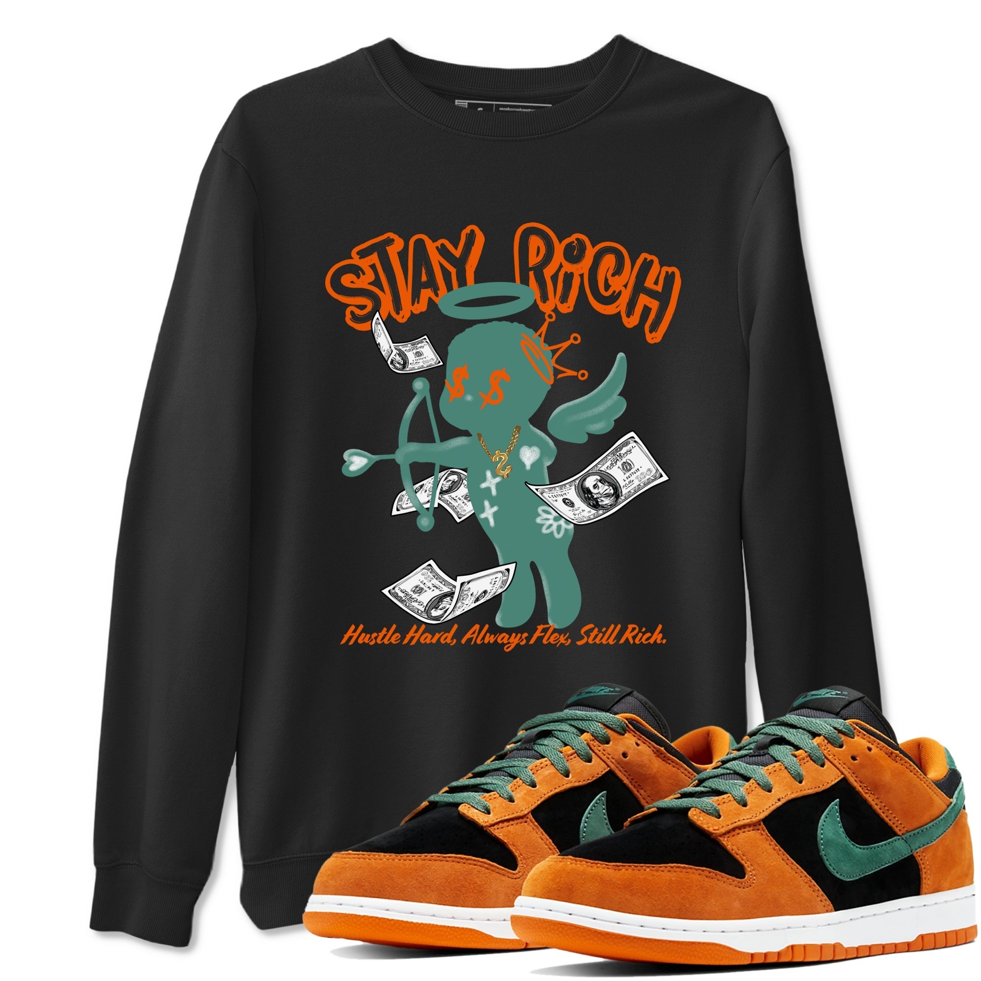 Stay Rich snkmatch Tees - Dunk Ceramic