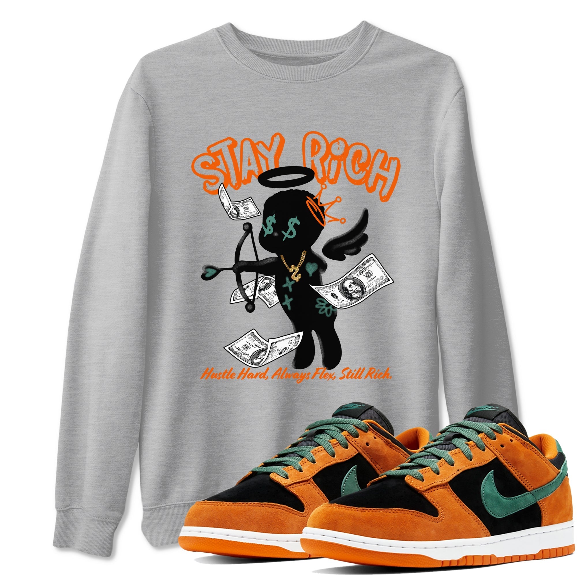 Stay Rich snkmatch Tees - Dunk Ceramic