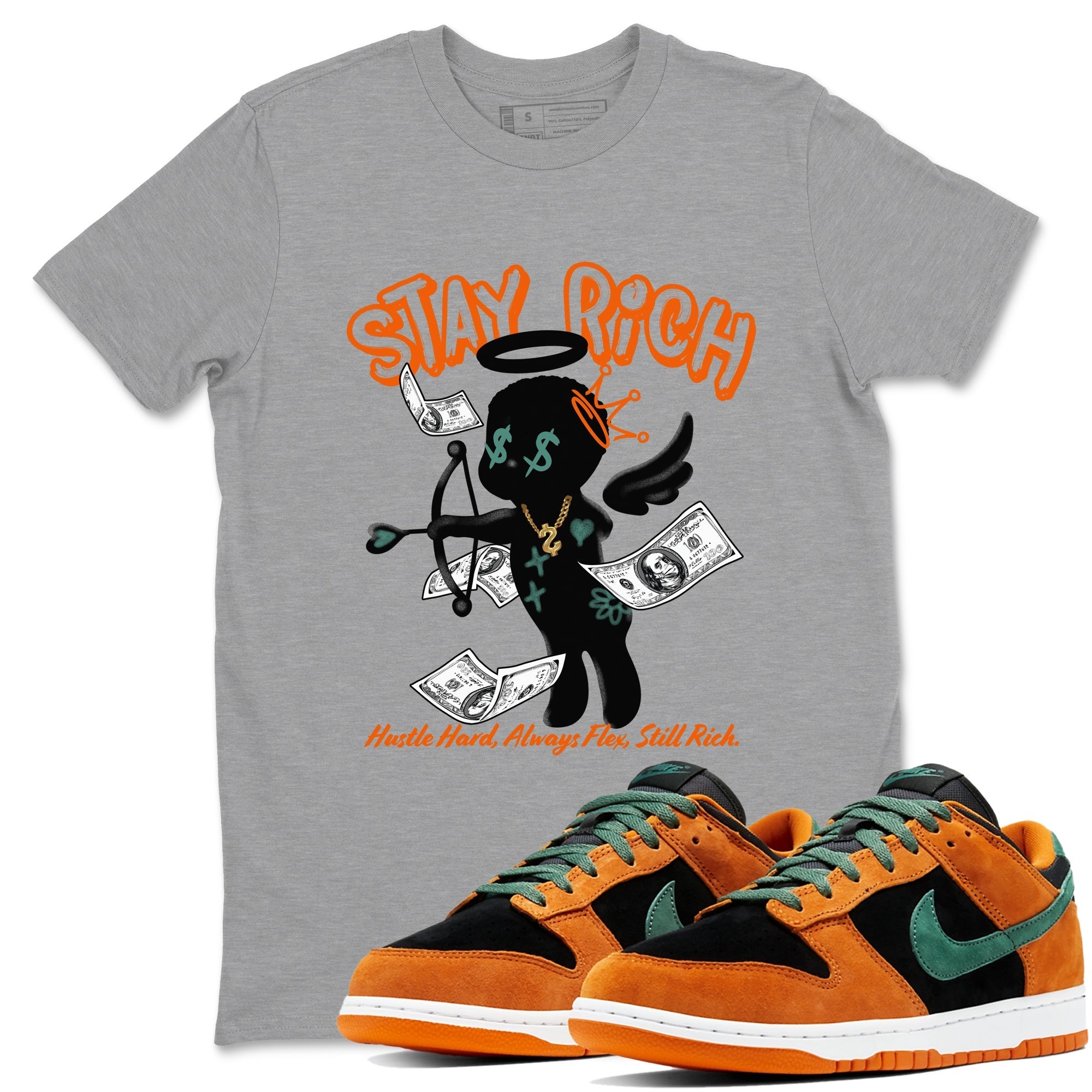 Stay Rich snkmatch Tees - Dunk Ceramic