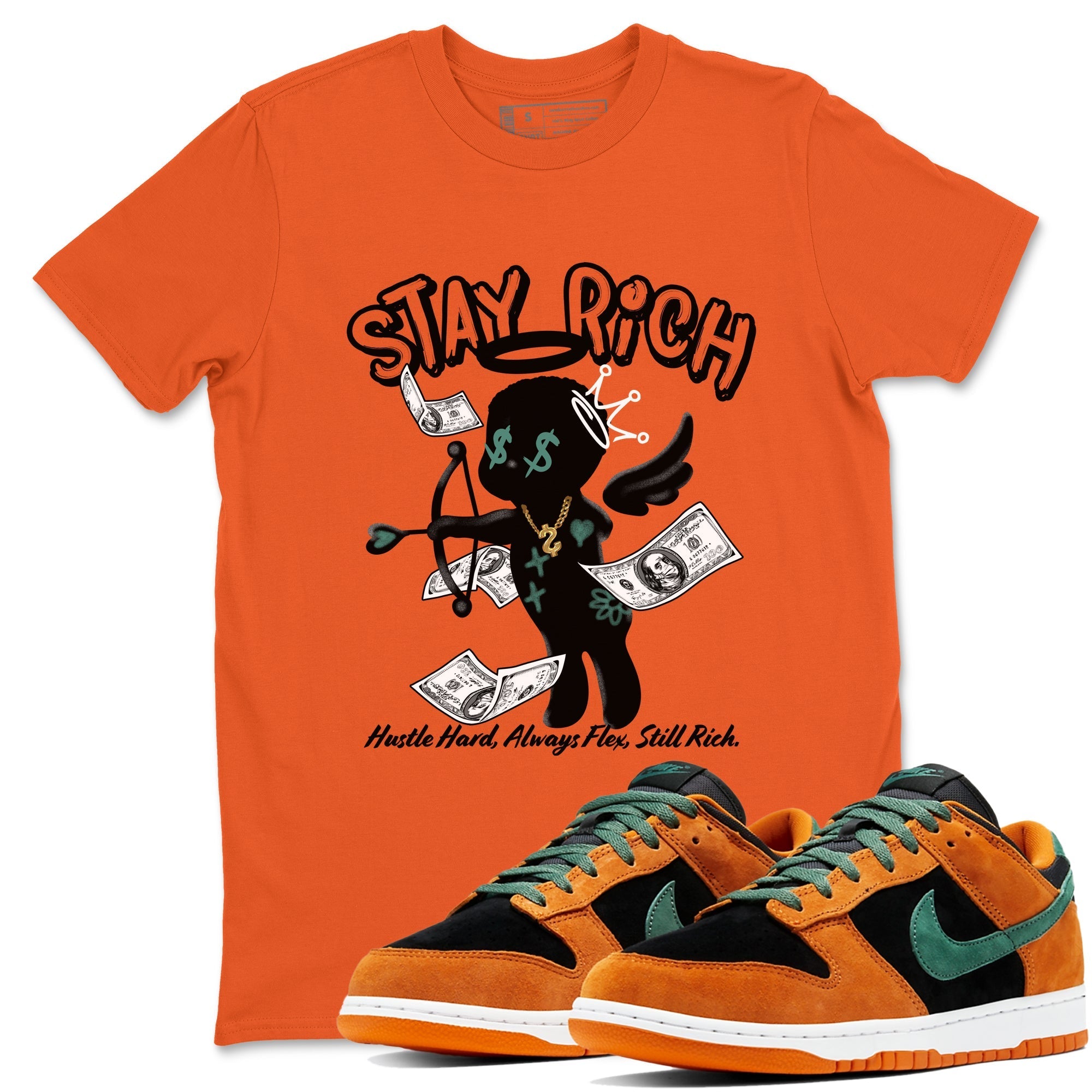 Stay Rich snkmatch Tees - Dunk Ceramic