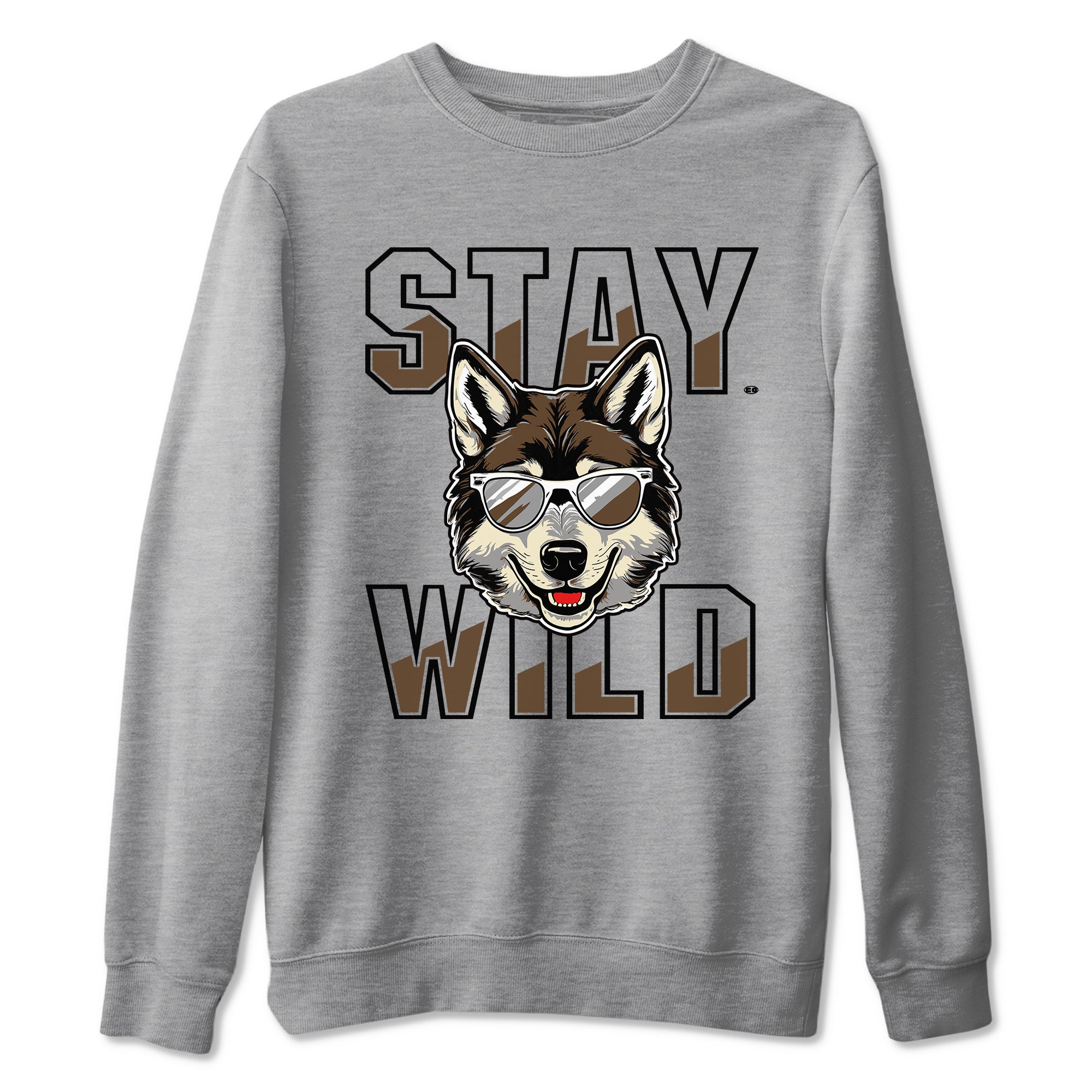 Stay Wild snkmatch Tees - Air Jordan 1 Mocha