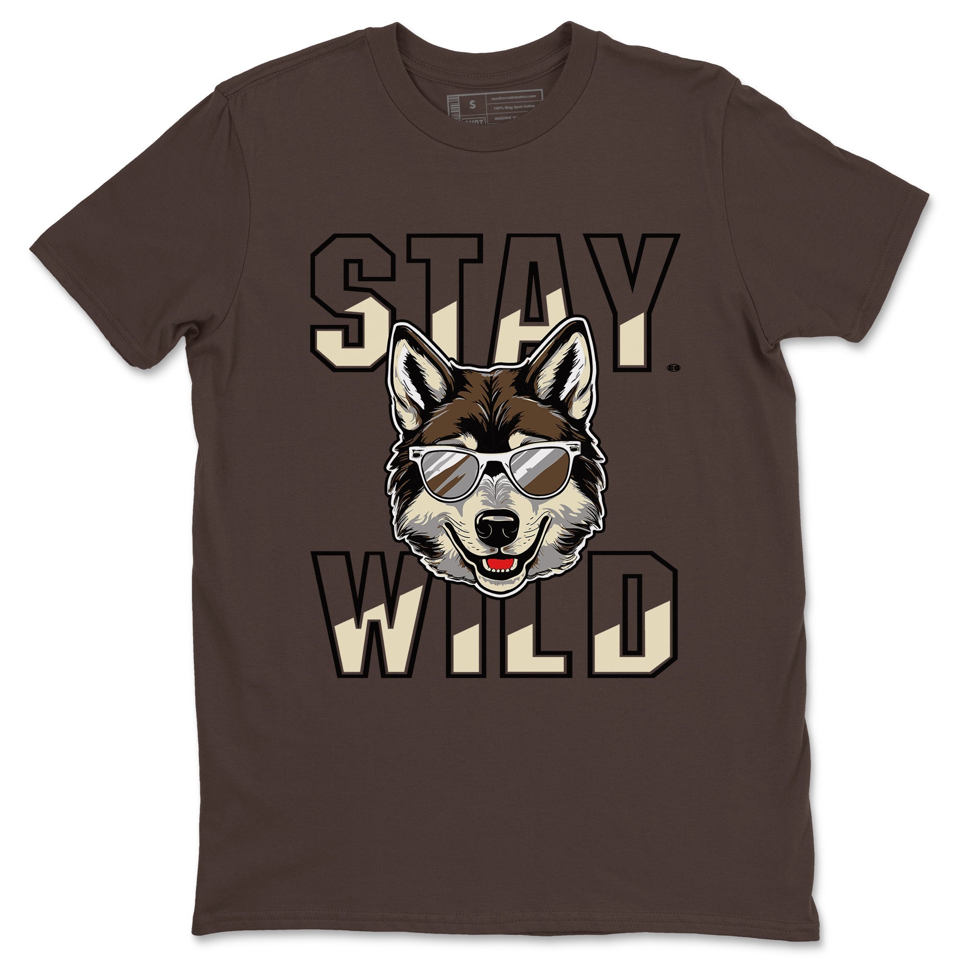 Stay Wild snkmatch Tees - Air Jordan 1 Mocha