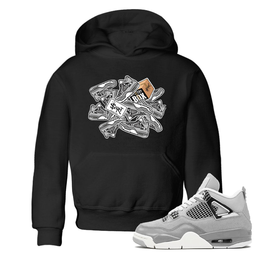 Sticker Pack snkmatch Tee Kids - Air Jordan 4 Frozen Moments