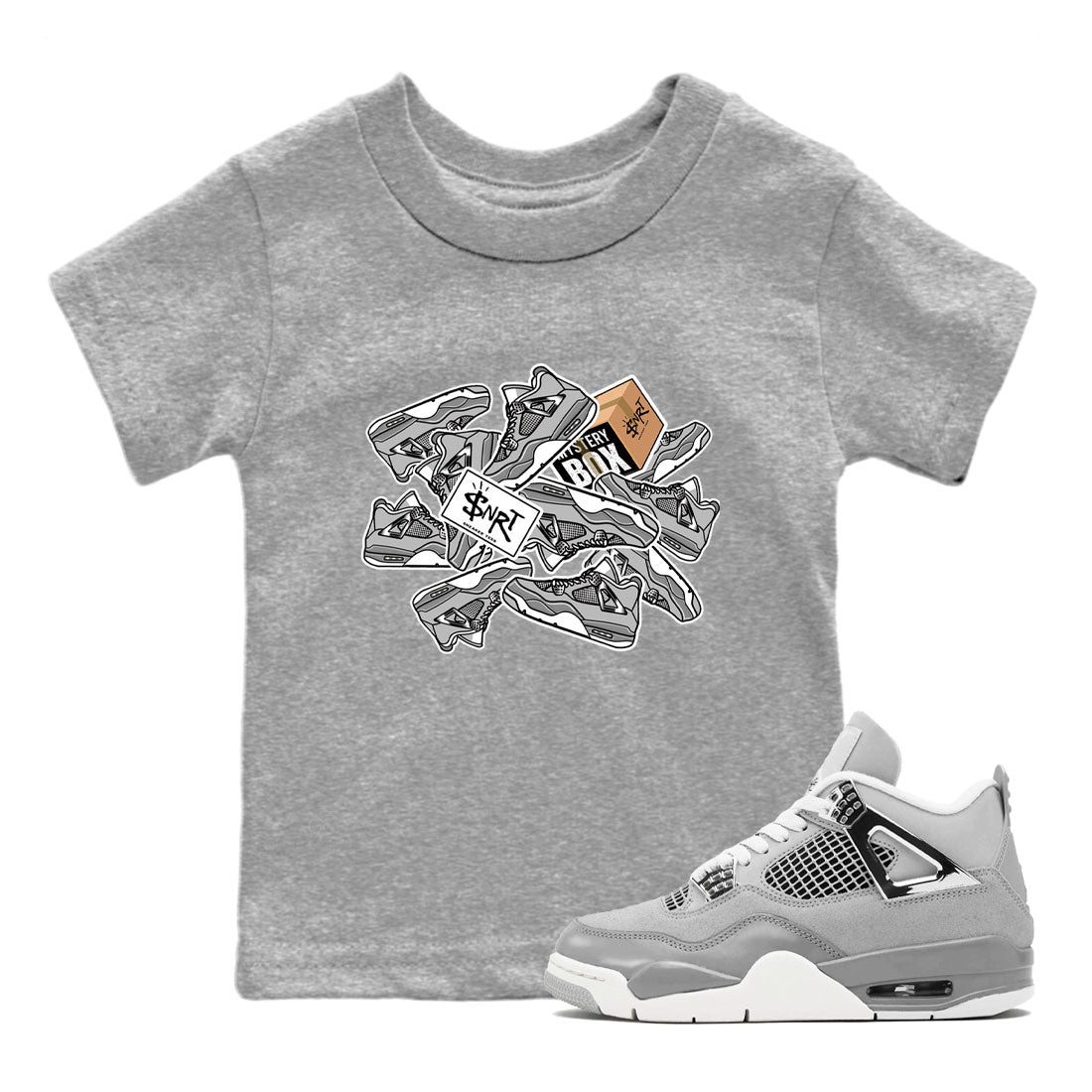 Sticker Pack snkmatch Tee Kids - Air Jordan 4 Frozen Moments