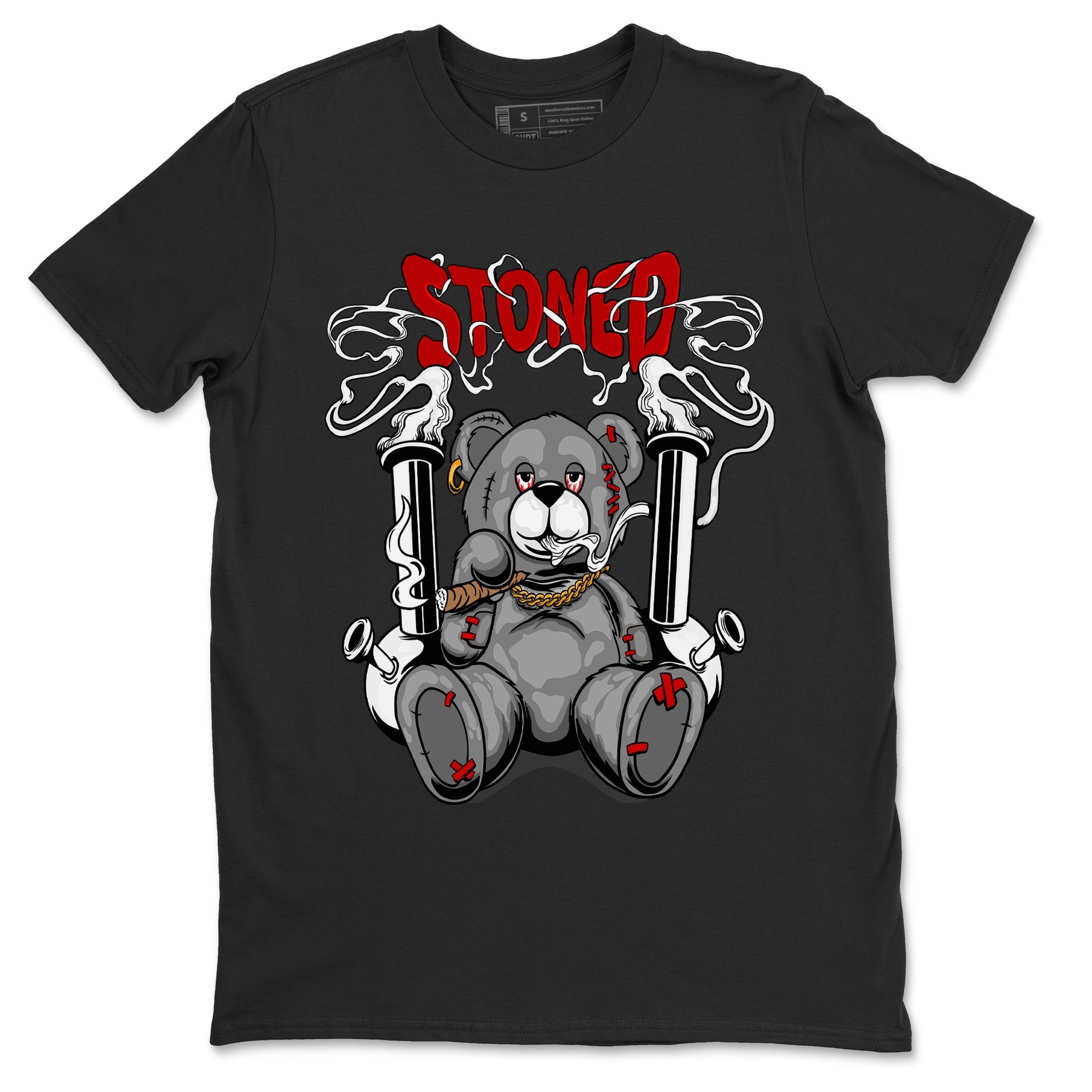 Stoned Bear Unisex Tops - Air Jordan 13 Wolf Grey
