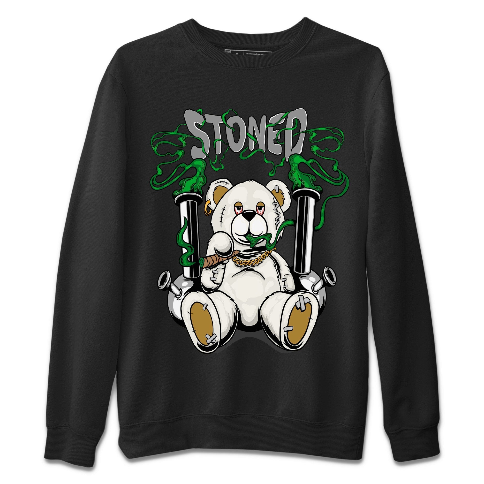 Stoned Bear Unisex Tops - Air Jordan 4 Pine Green SB