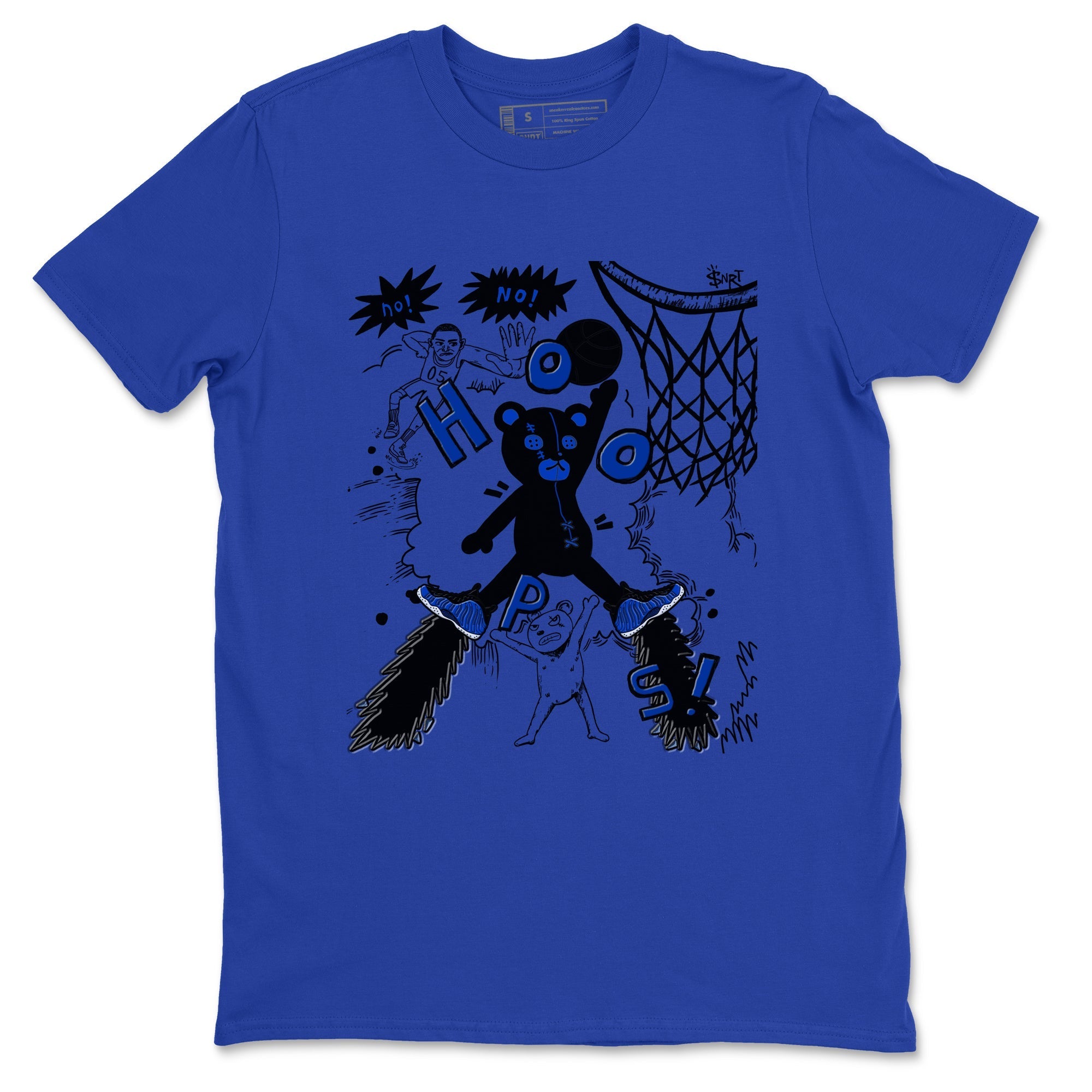 Stop The Bear snkmatch Tees - Air Foamposite One Royal