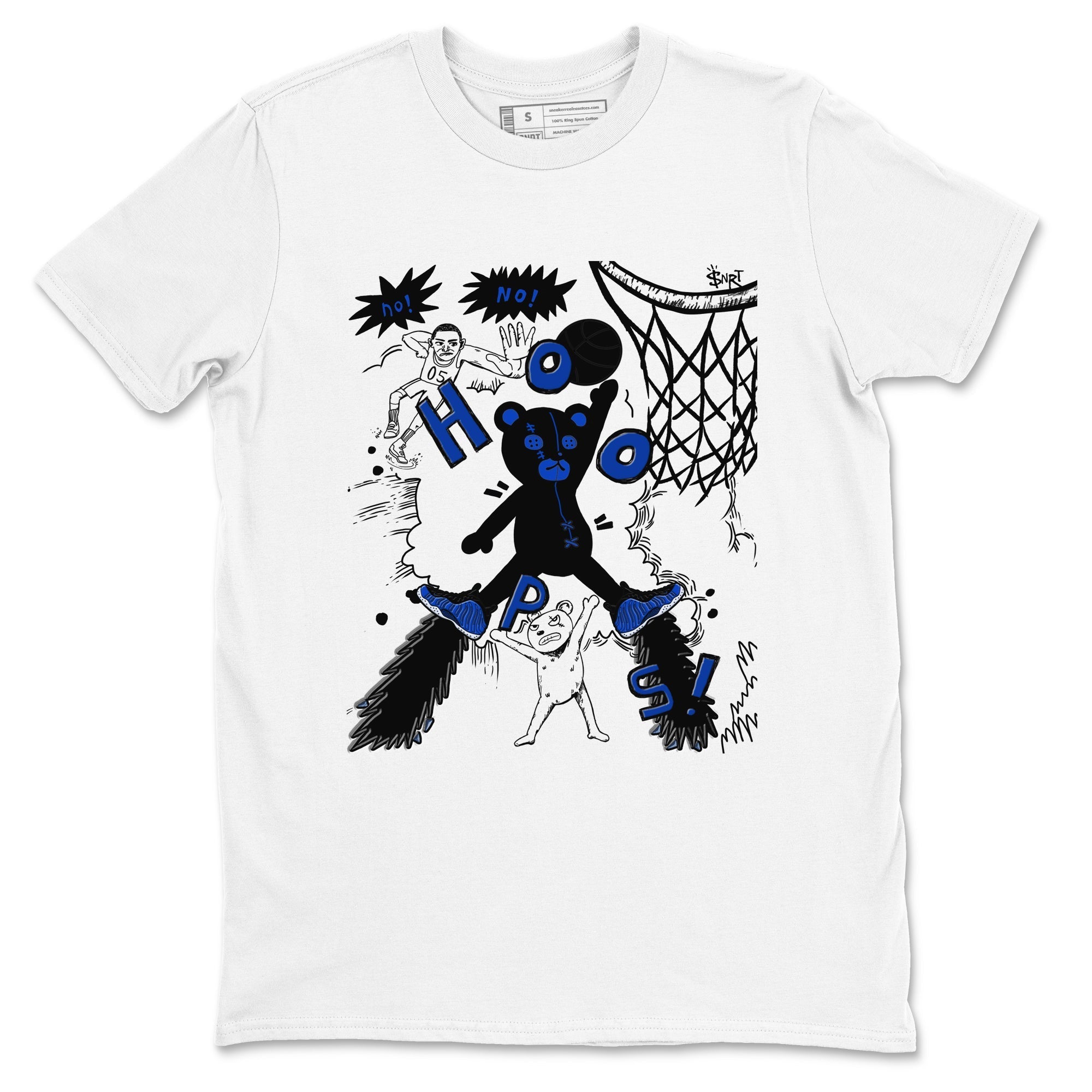 Stop The Bear snkmatch Tees - Air Foamposite One Royal