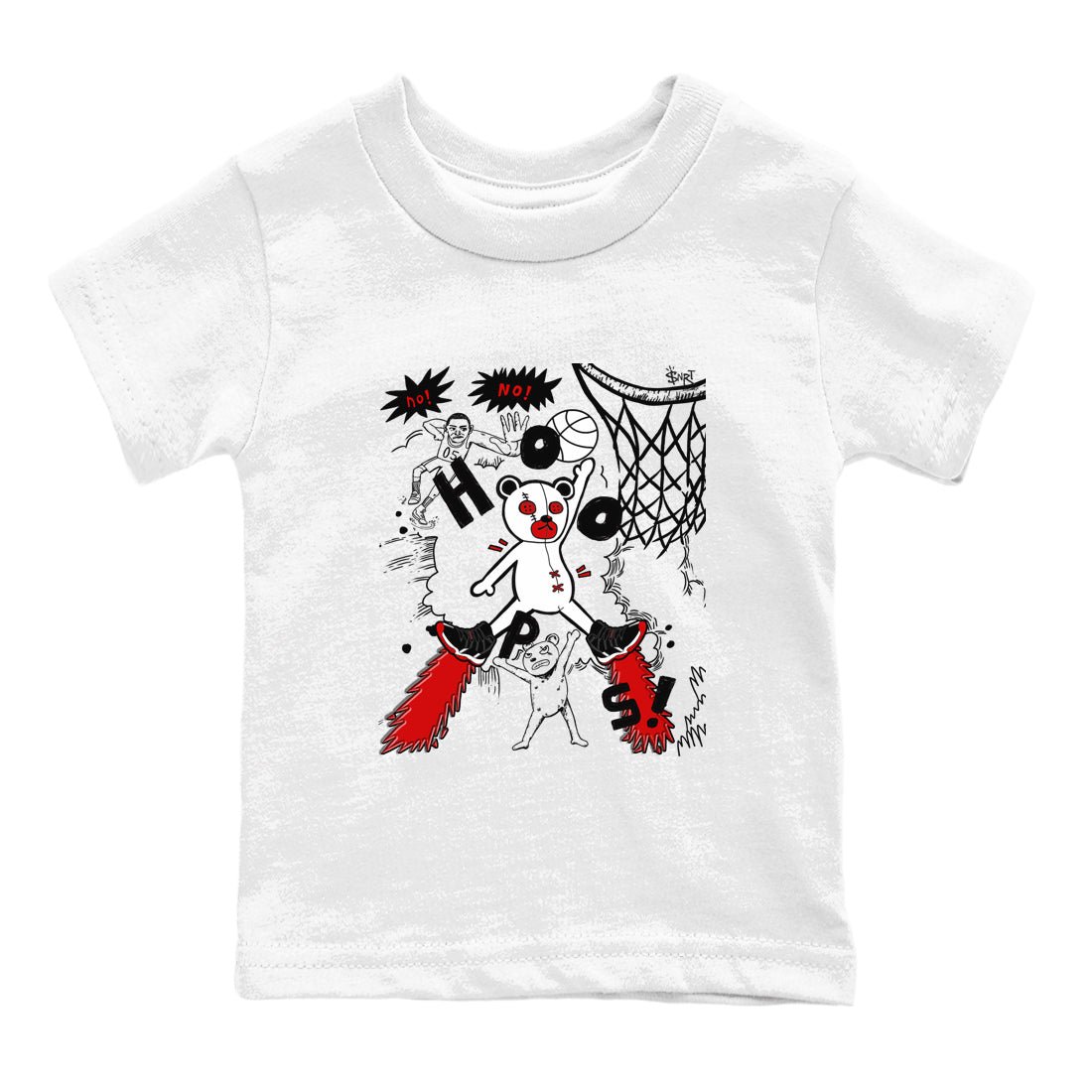 Stop The Bear snkmatch Tees Kids - Air Jordan 11 Bred Velvet