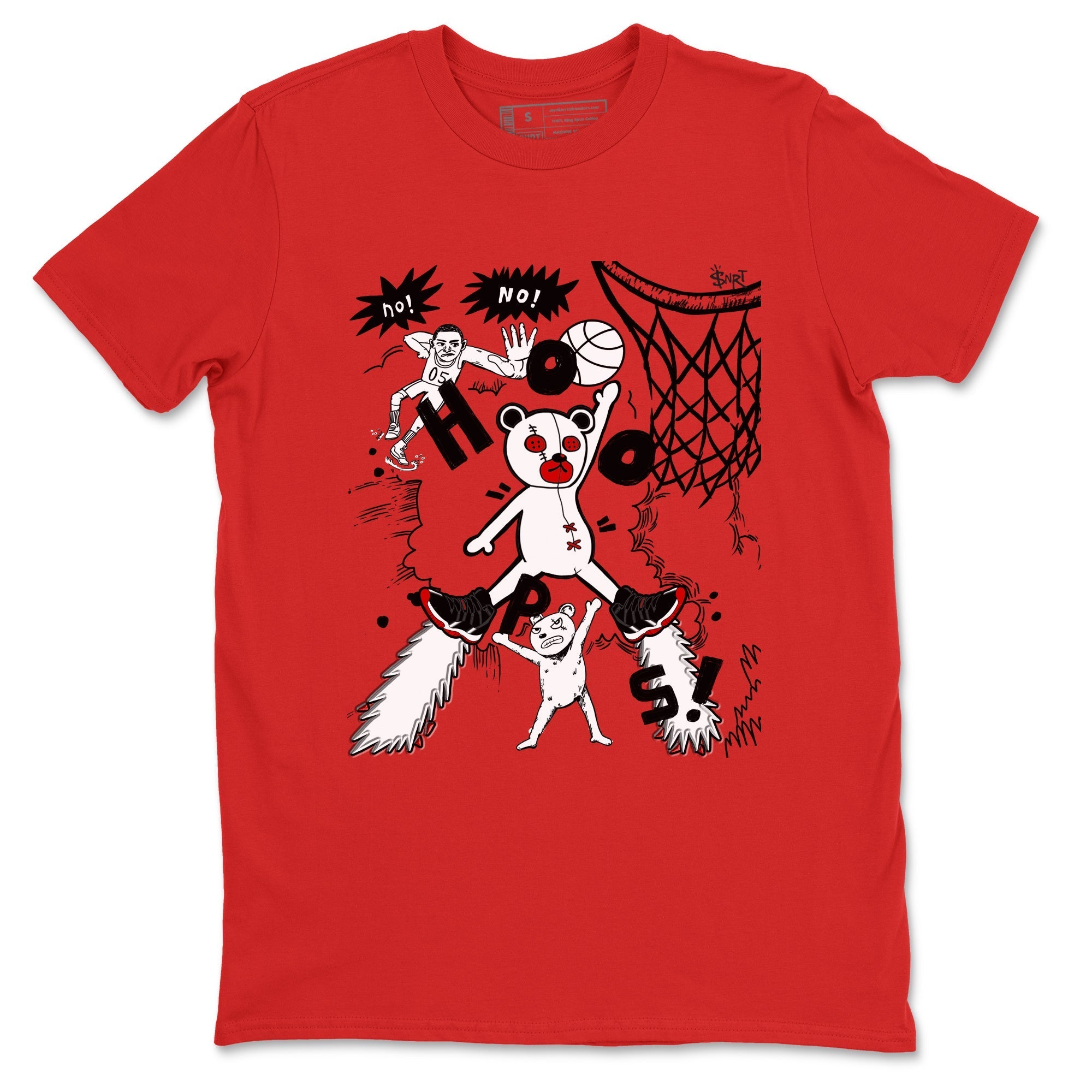 Stop The Bear snkmatch Tees - Air Jordan 11 Bred Velvet