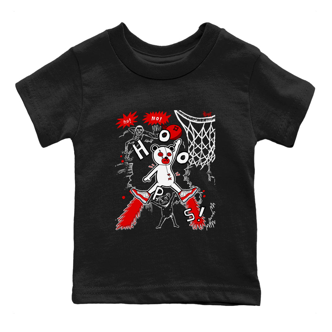 Stop The Bear snkmatch Tees Kids - Air Jordan 11 Cherry