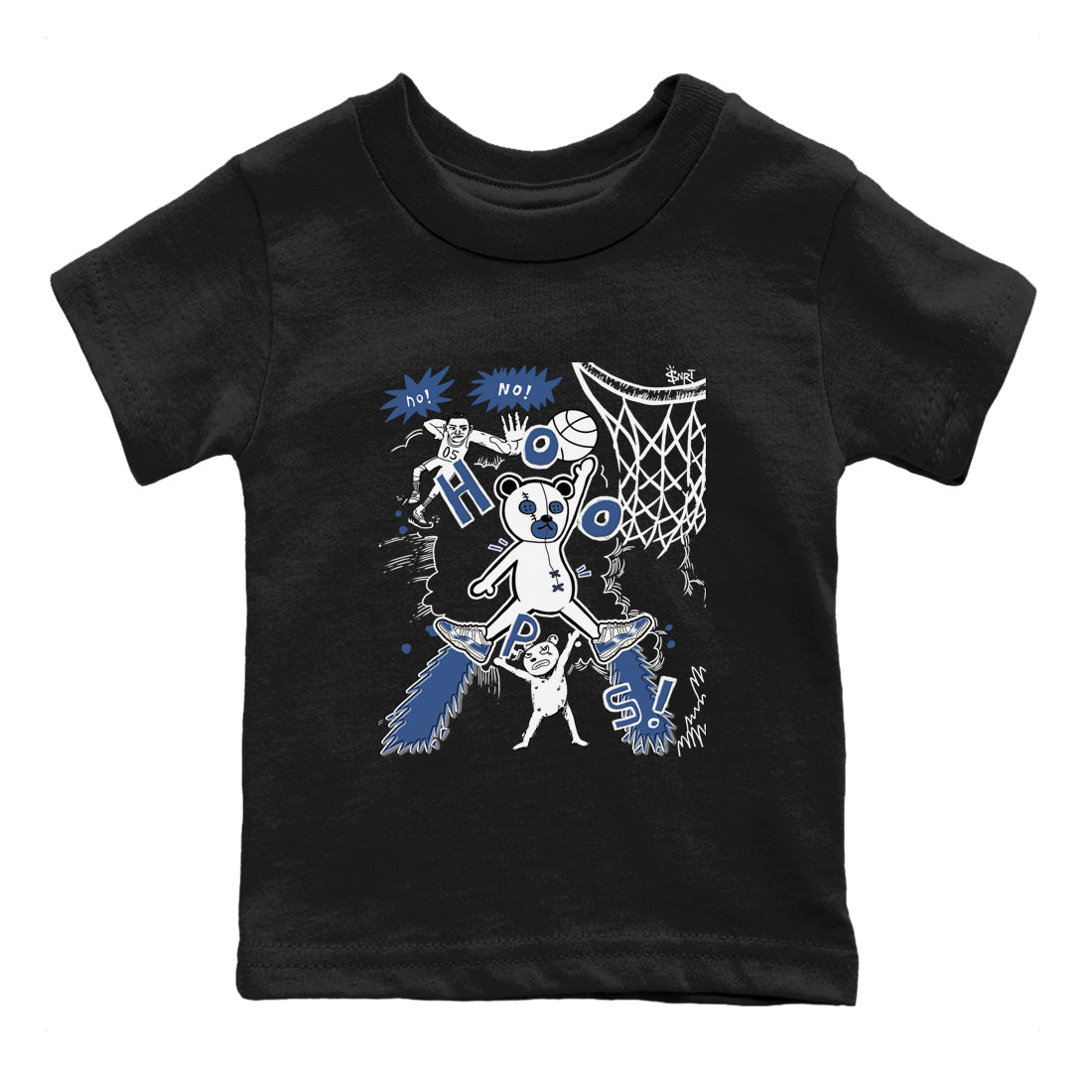 Stop The Bear snkmatch Tees Kids - Air Jordan 11 Diffused Blue
