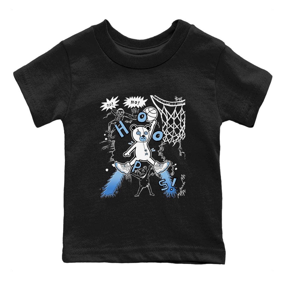 Stop The Bear snkmatch Tees Kids - Air Jordan 11 Legend Blue