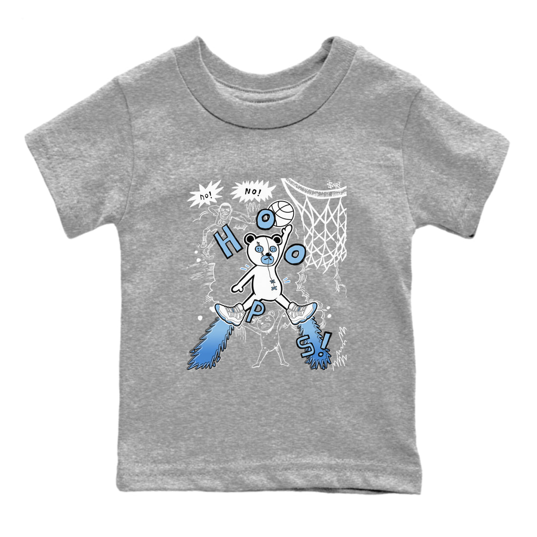 Stop The Bear snkmatch Tees Kids - Air Jordan 11 Legend Blue
