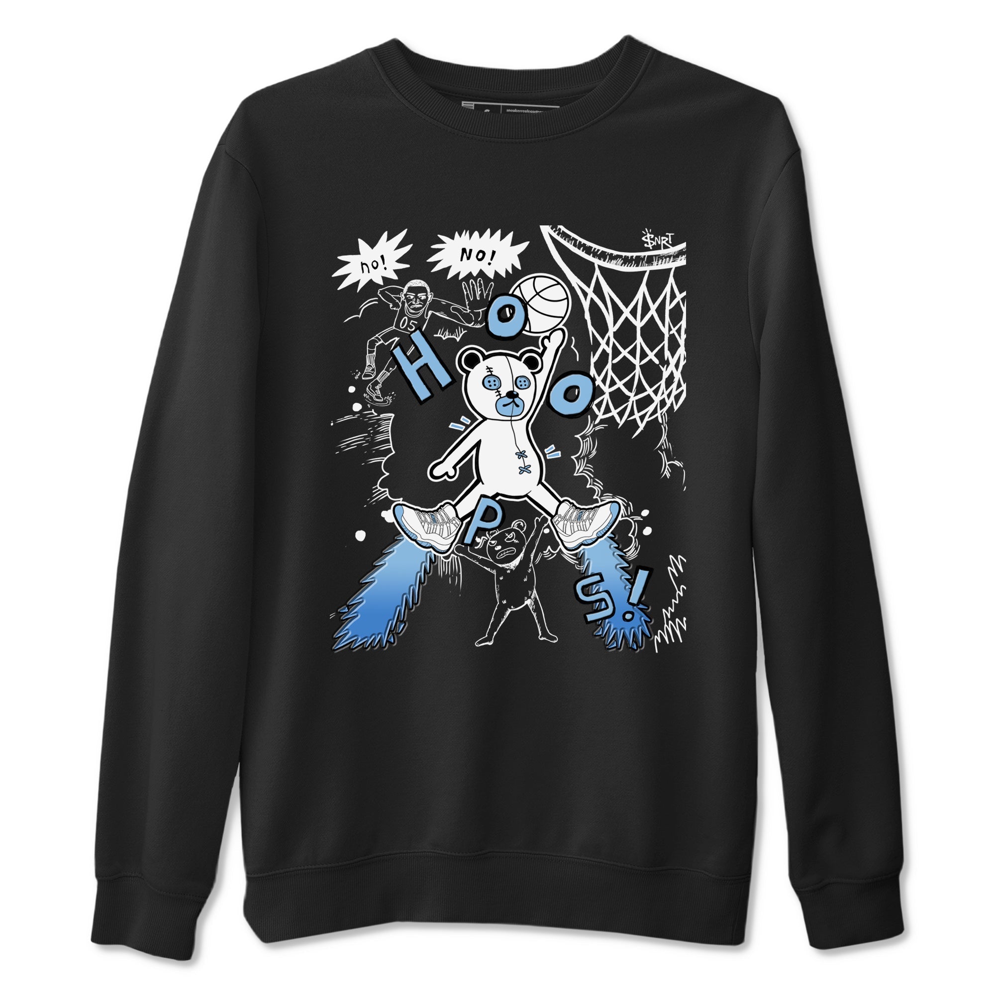 Stop The Bear snkmatch Tees - Air Jordan 11 Legend Blue