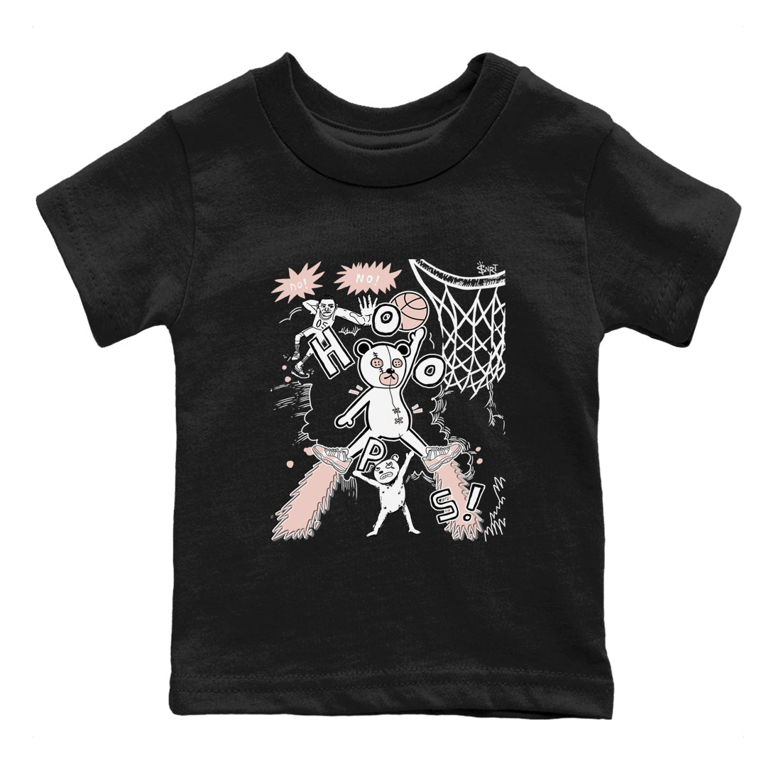 Stop The Bear snkmatch Tees Kids - Air Jordan 11 Legend Pink