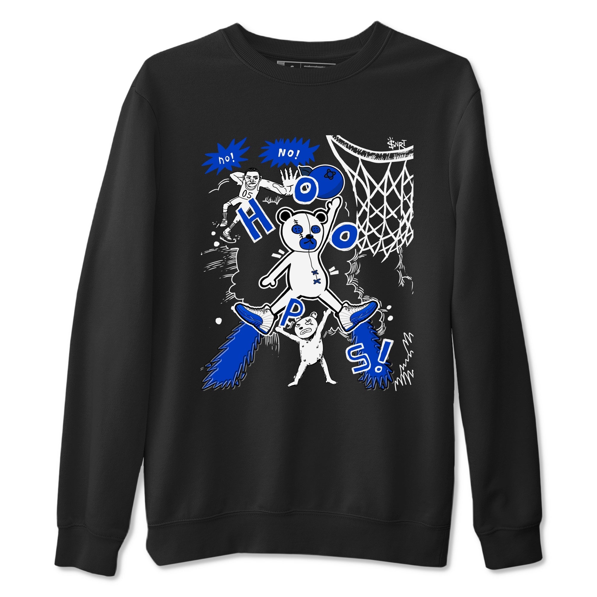 Stop The Bear snkmatch Tees - Air Jordan 12 Blueberry