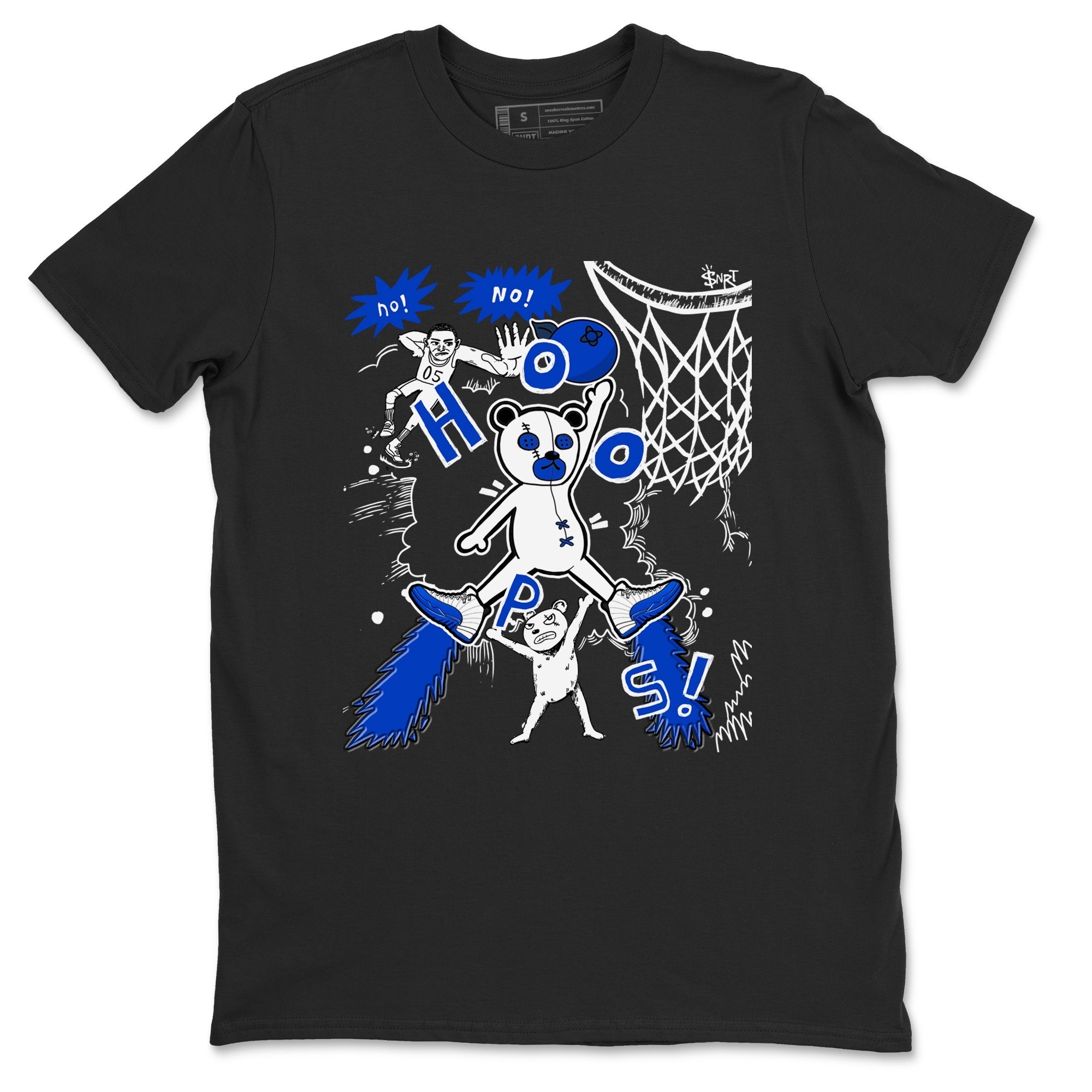 Stop The Bear snkmatch Tees - Air Jordan 12 Blueberry