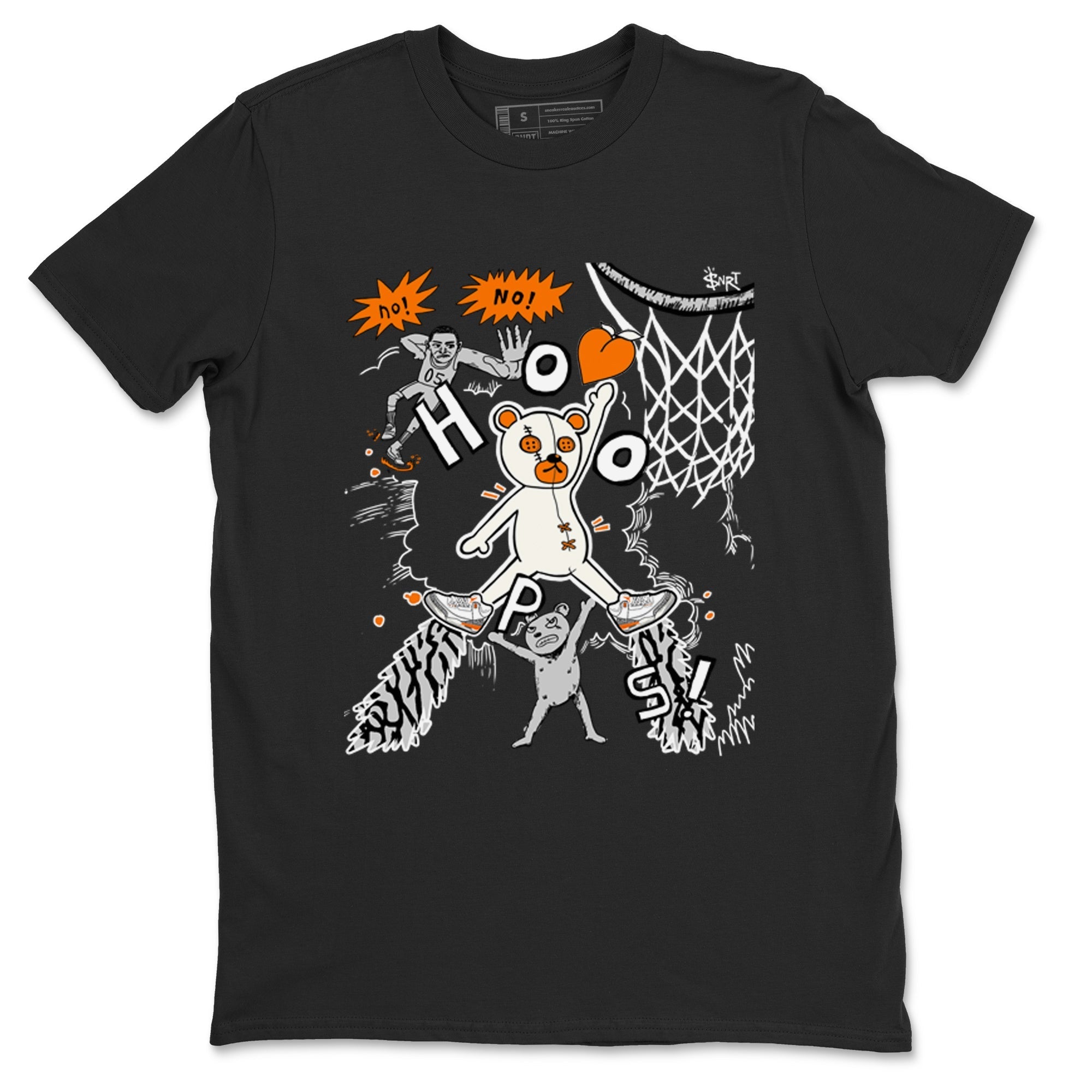 Stop The Bear snkmatch Tees - Air Jordan 3 Georgia Peach