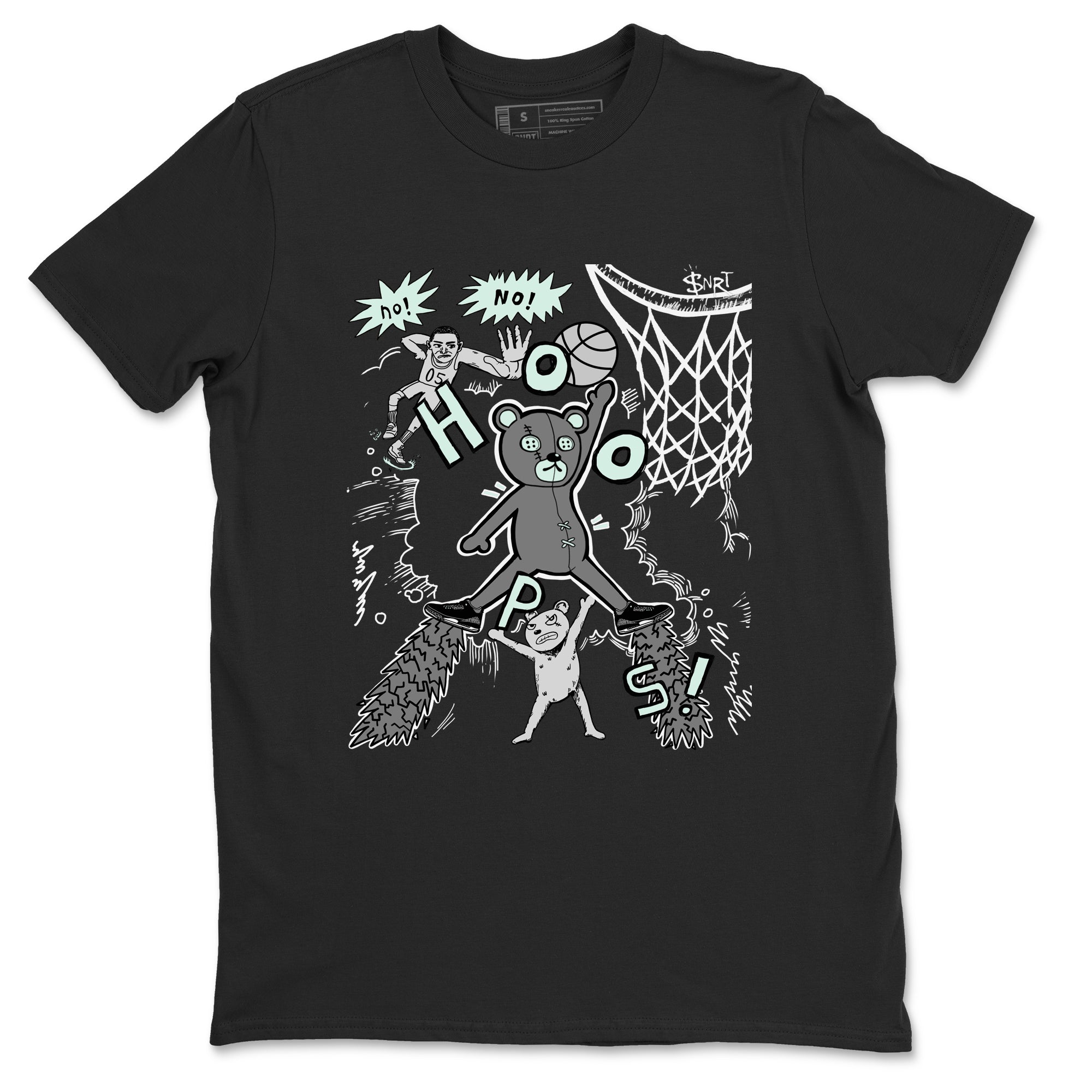 Stop The Bear snkmatch Tees - Air Jordan 3 Green Glow