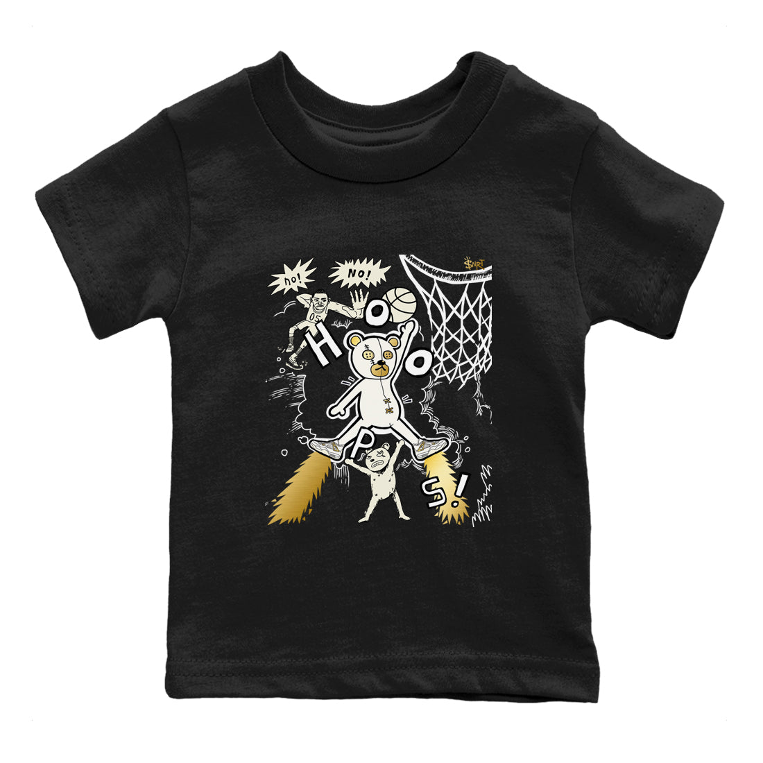 Stop The Bear snkmatch Tees Kids - Air Jordan 4 Sail 2024