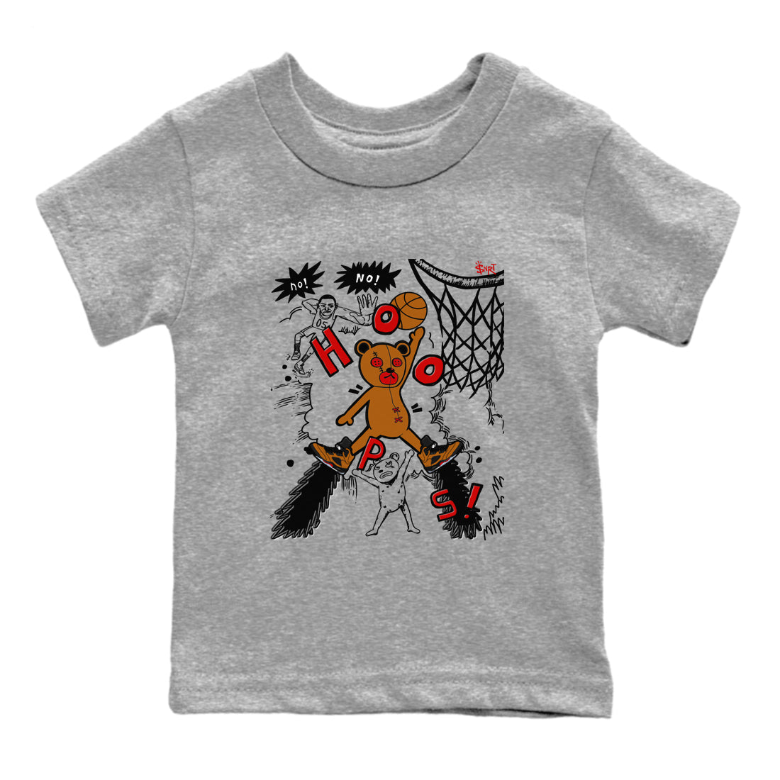 Stop The Bear snkmatch Tees Kids - Air Jordan 5 Archaeo Brown